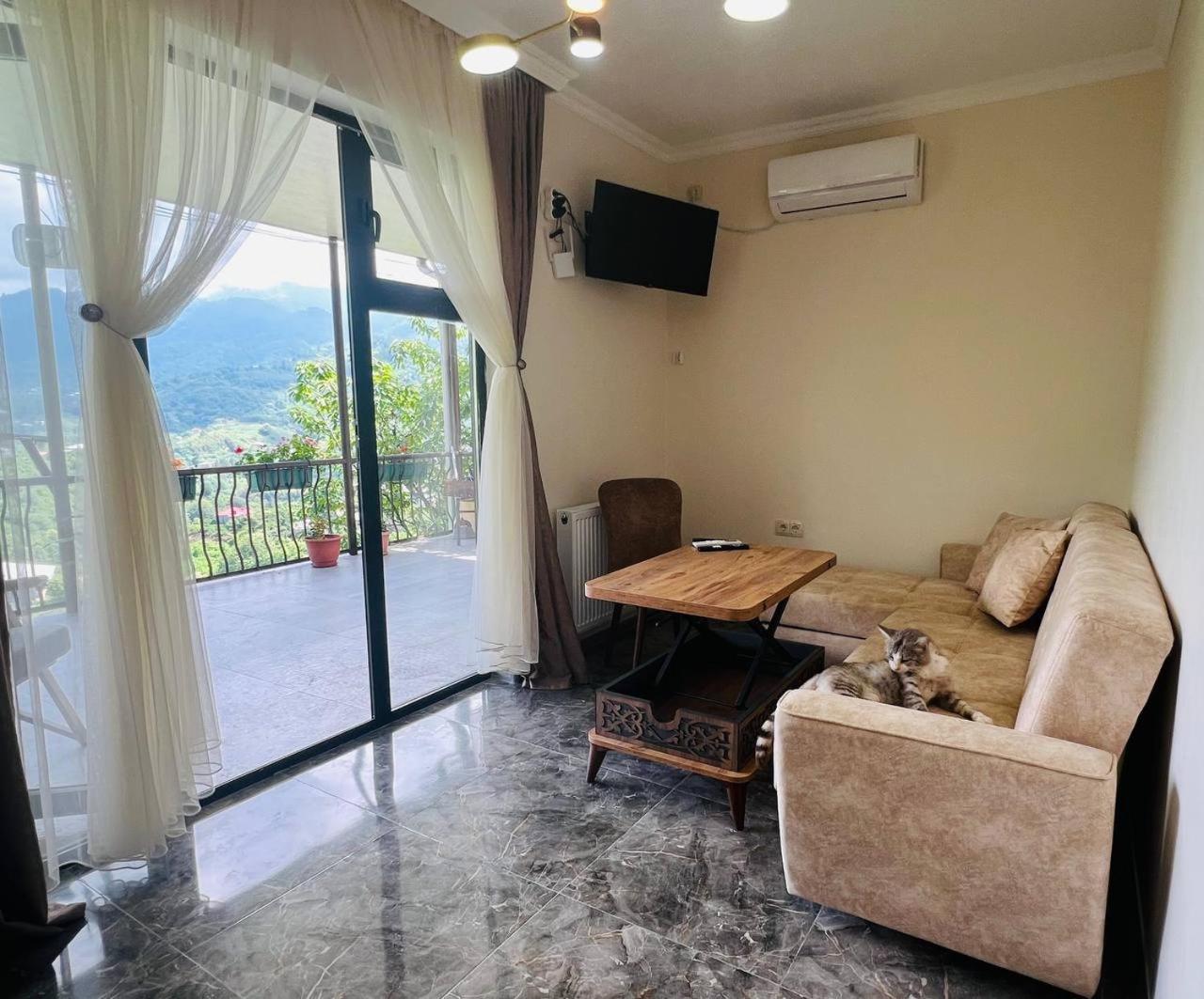 8 mountains Cottage near Chakvi view 4