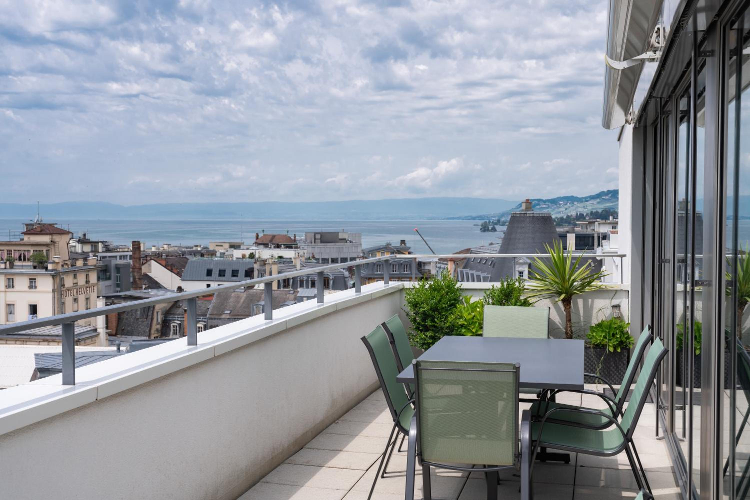 Montreux Four Bedroom Penthouse by Swiss Hotel Apartments