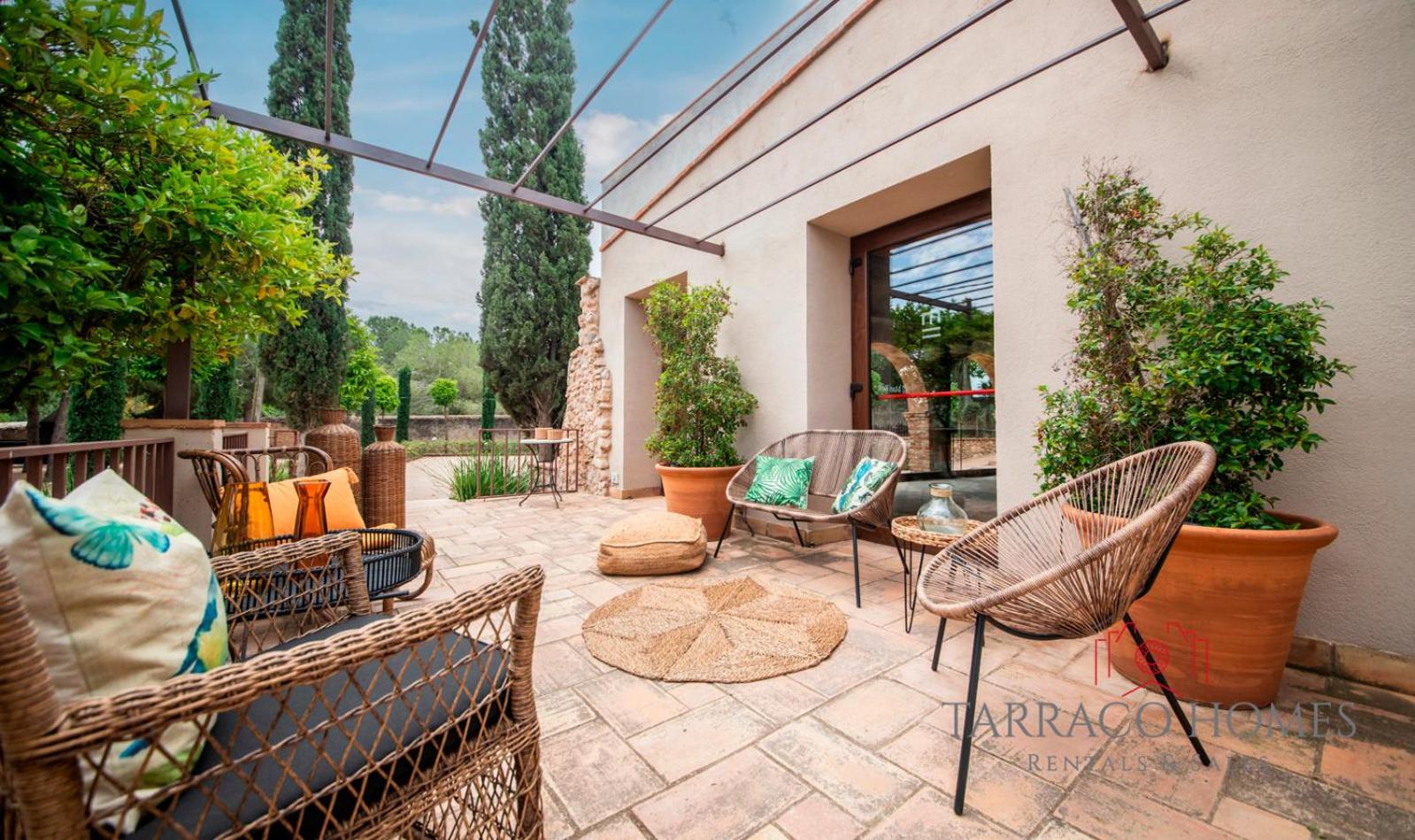 TarracoHomes-Deluxe Countyside Villa Mas Bell con Piscina Privada