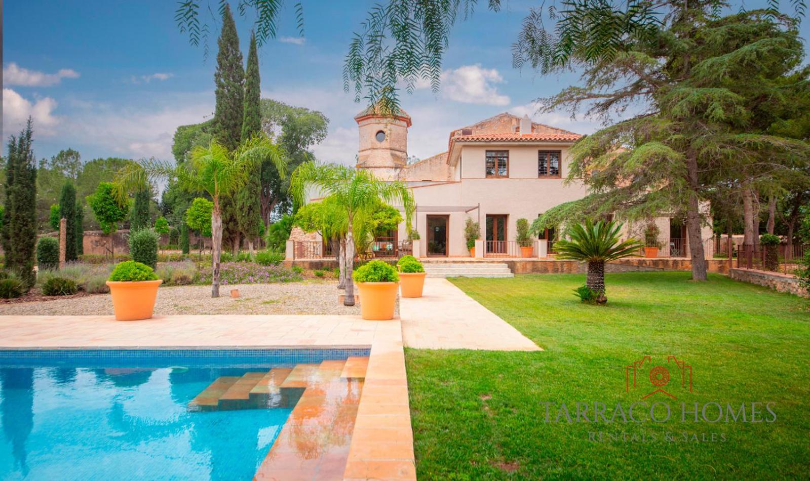 TarracoHomes-Deluxe Countyside Villa Mas Bell con Piscina Privada
