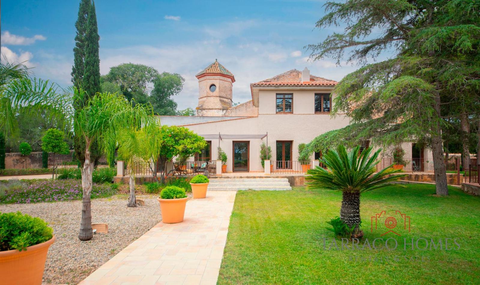 TarracoHomes-Deluxe Countyside Villa Mas Bell con Piscina Privada