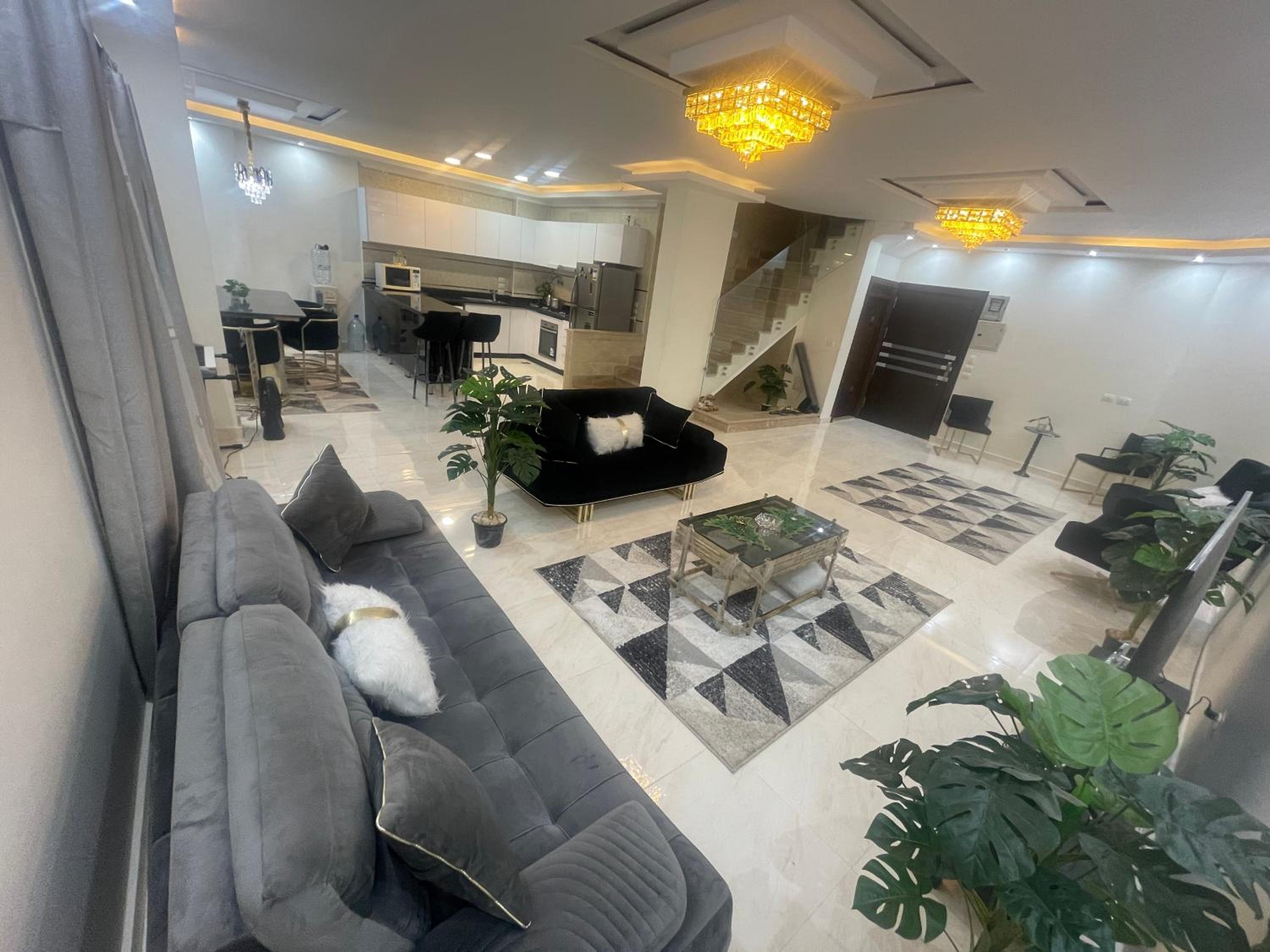 Duplex Apartment in Golden Square New Cairo Near American University in Cairo