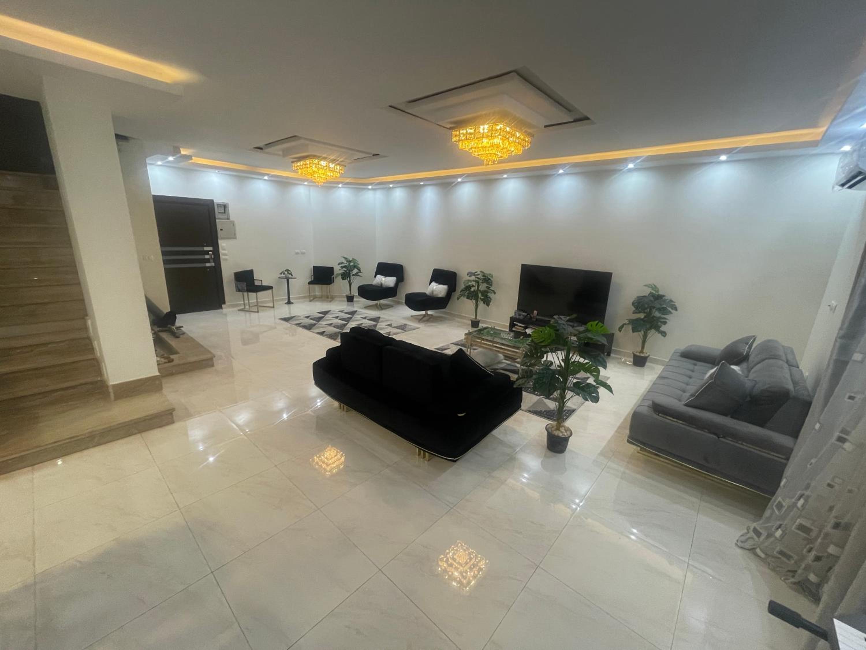 Duplex Apartment in Golden Square New Cairo Near American University in Cairo