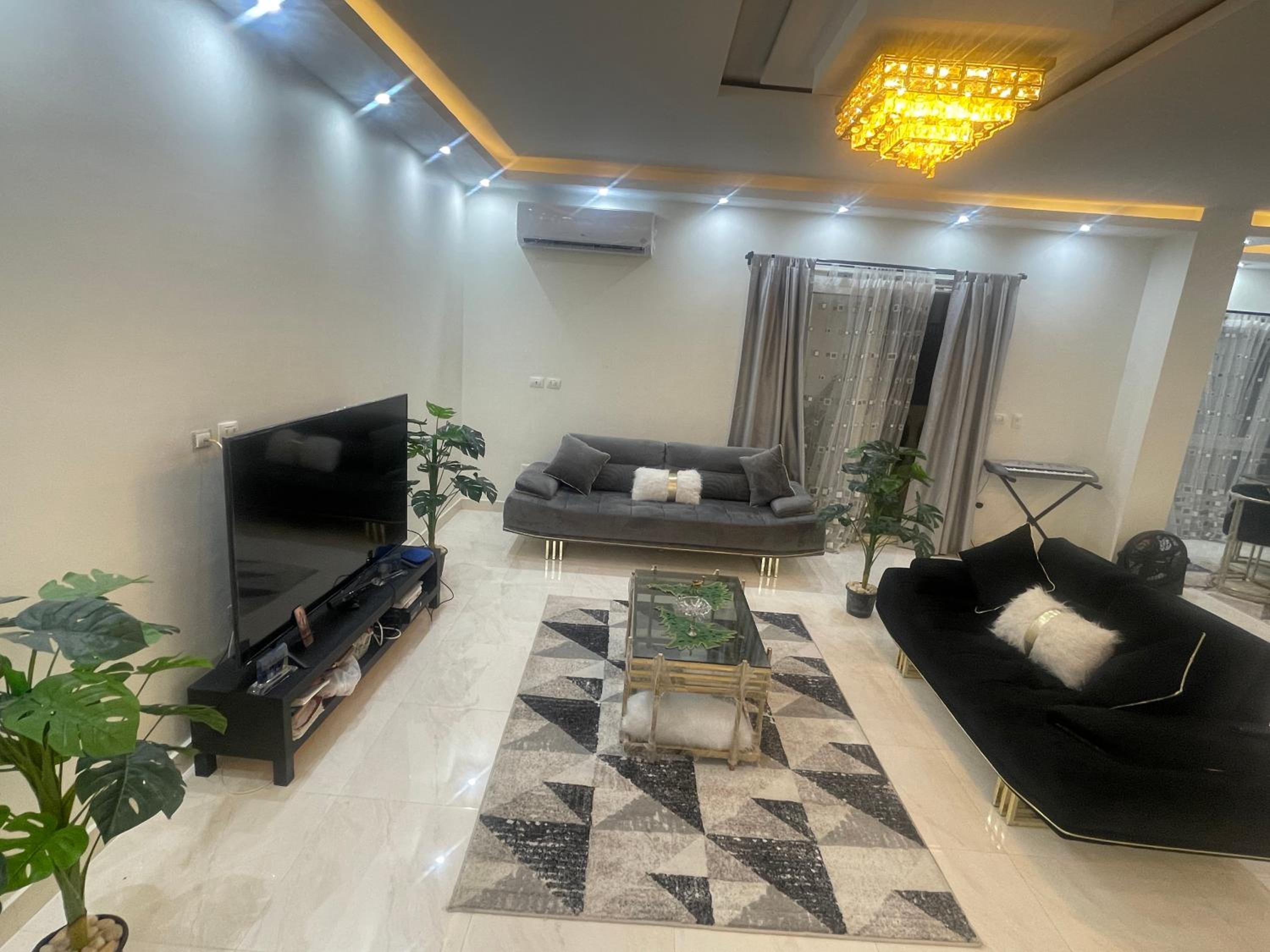 Duplex Apartment in Golden Square New Cairo Near American University in Cairo