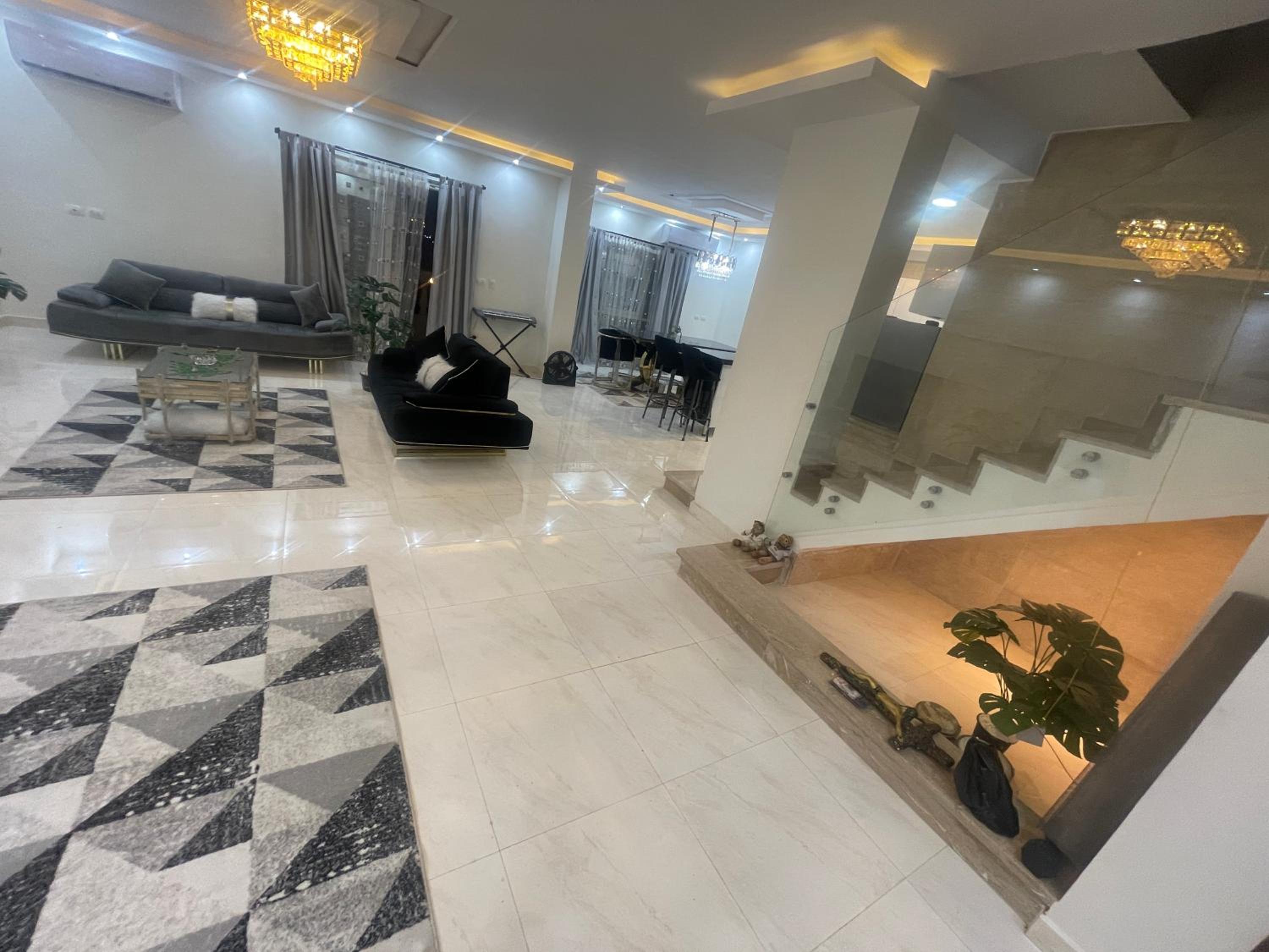Duplex Apartment in Golden Square New Cairo Near American University in Cairo