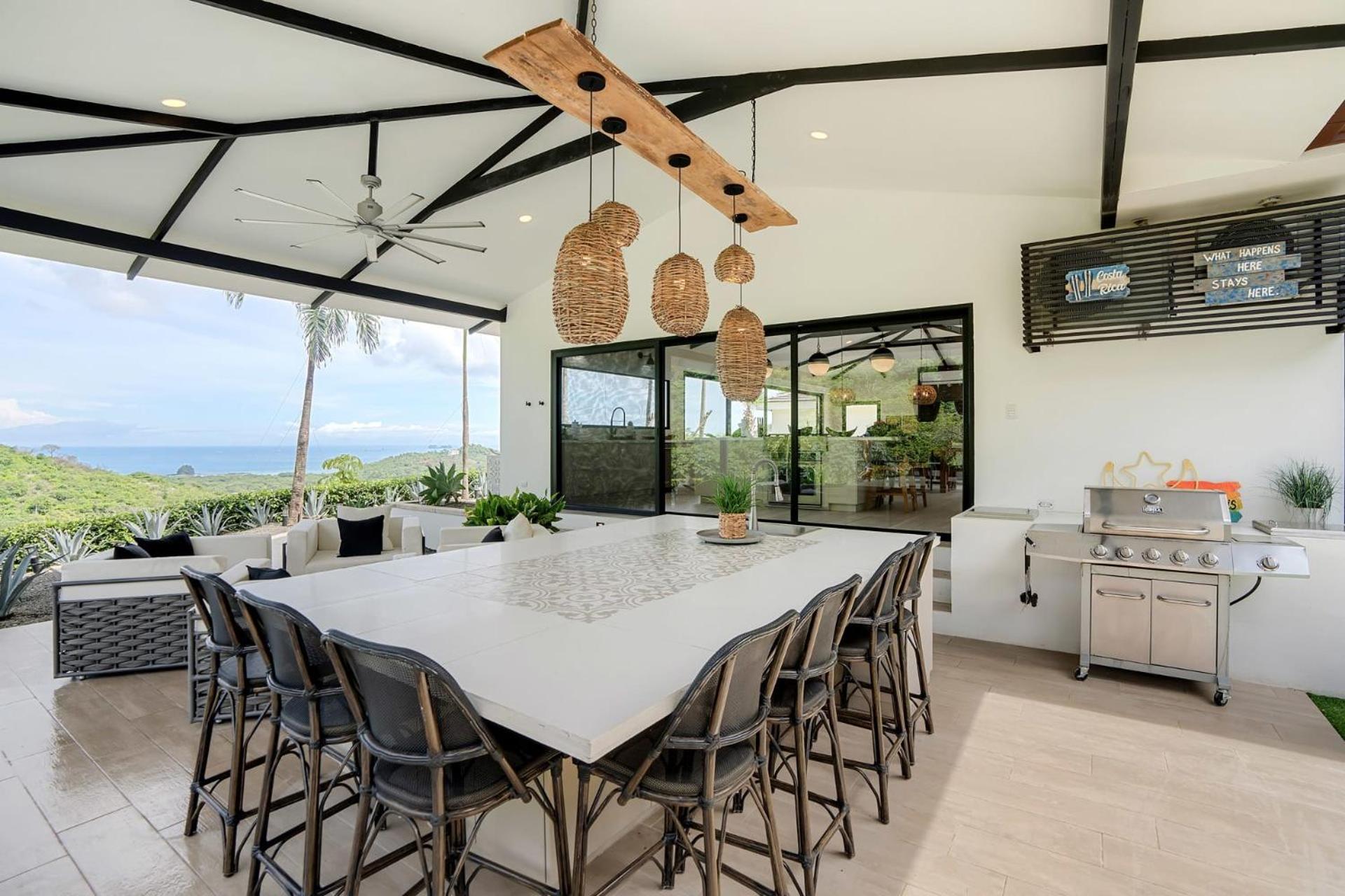 Luxe Tropical Villa with Sparkling Infinity Pool, Panoramic Ocean Views & Community Amenities