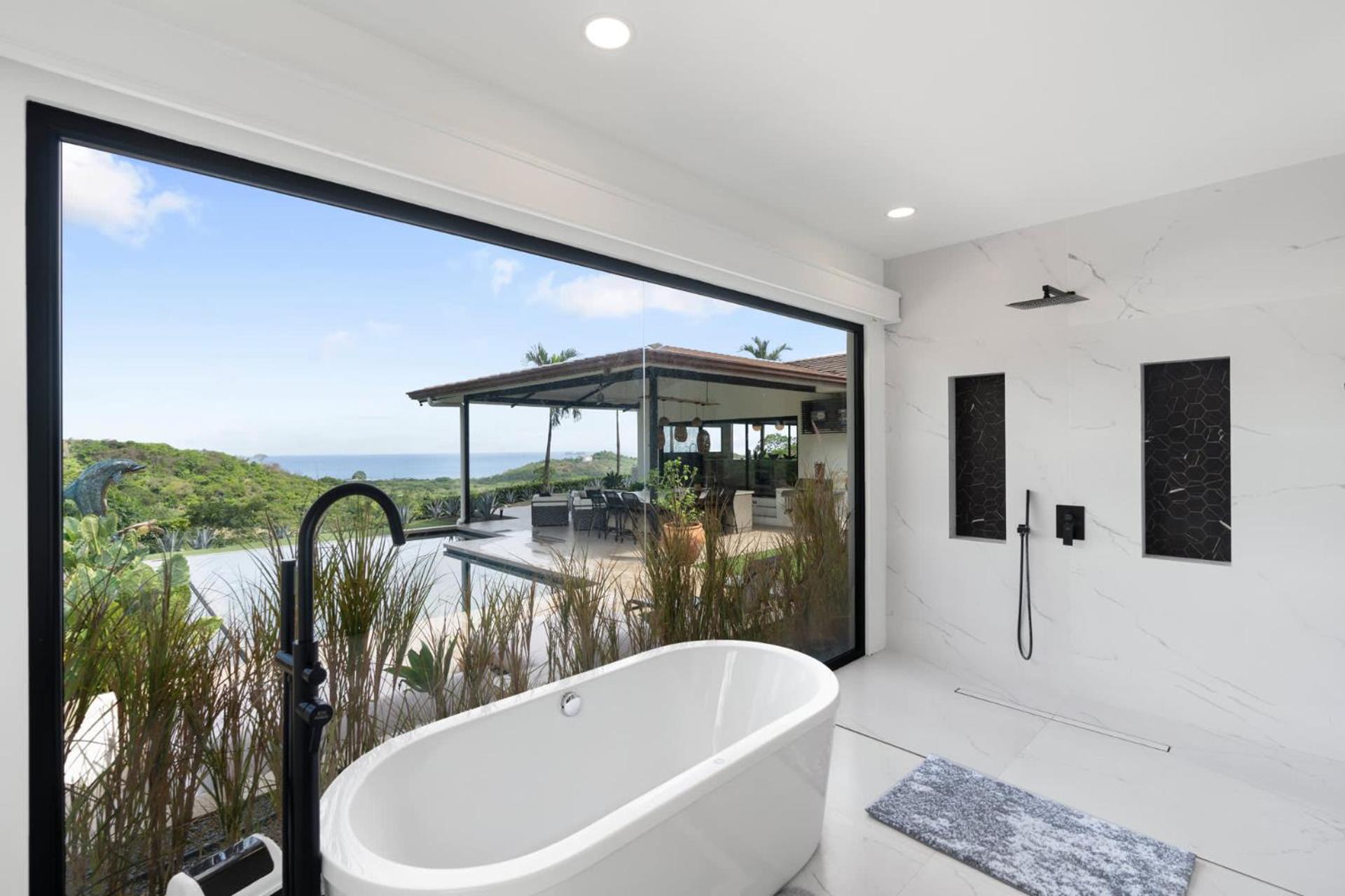 Luxe Tropical Villa with Sparkling Infinity Pool, Panoramic Ocean Views & Community Amenities