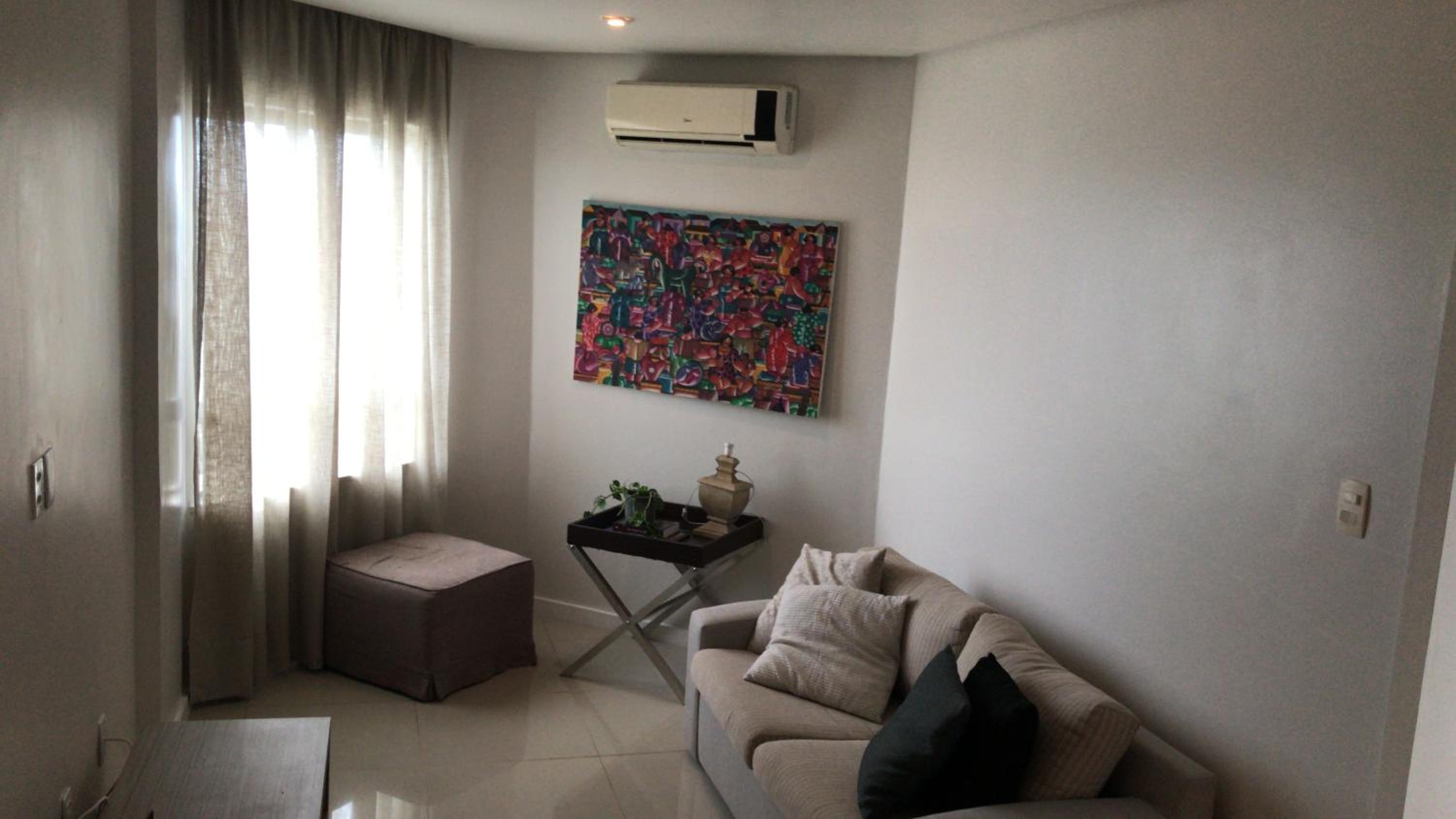 Apartamento ondina circuito carnaval decorado Cama king