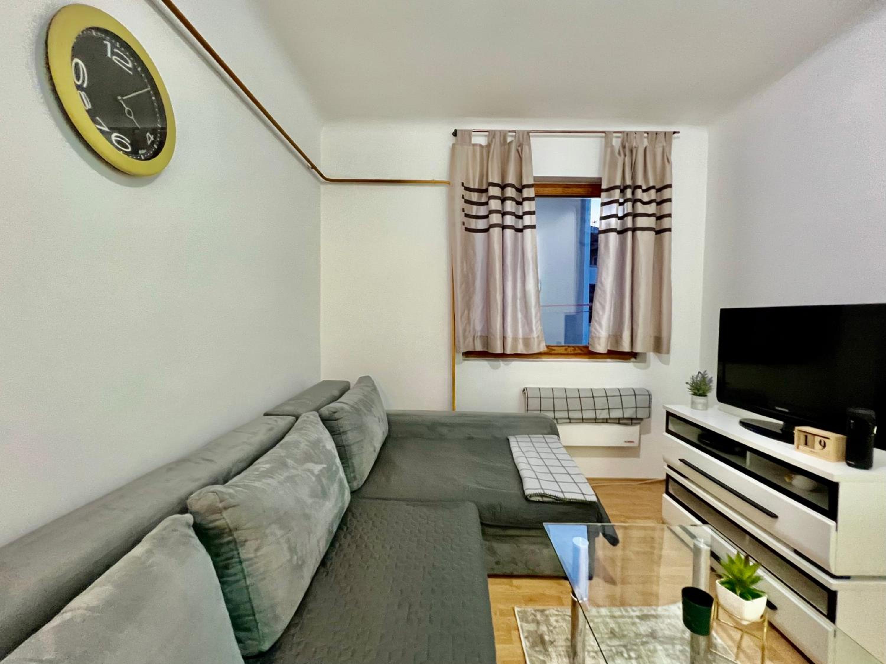 City Center One-Bedroom Loft Apartment