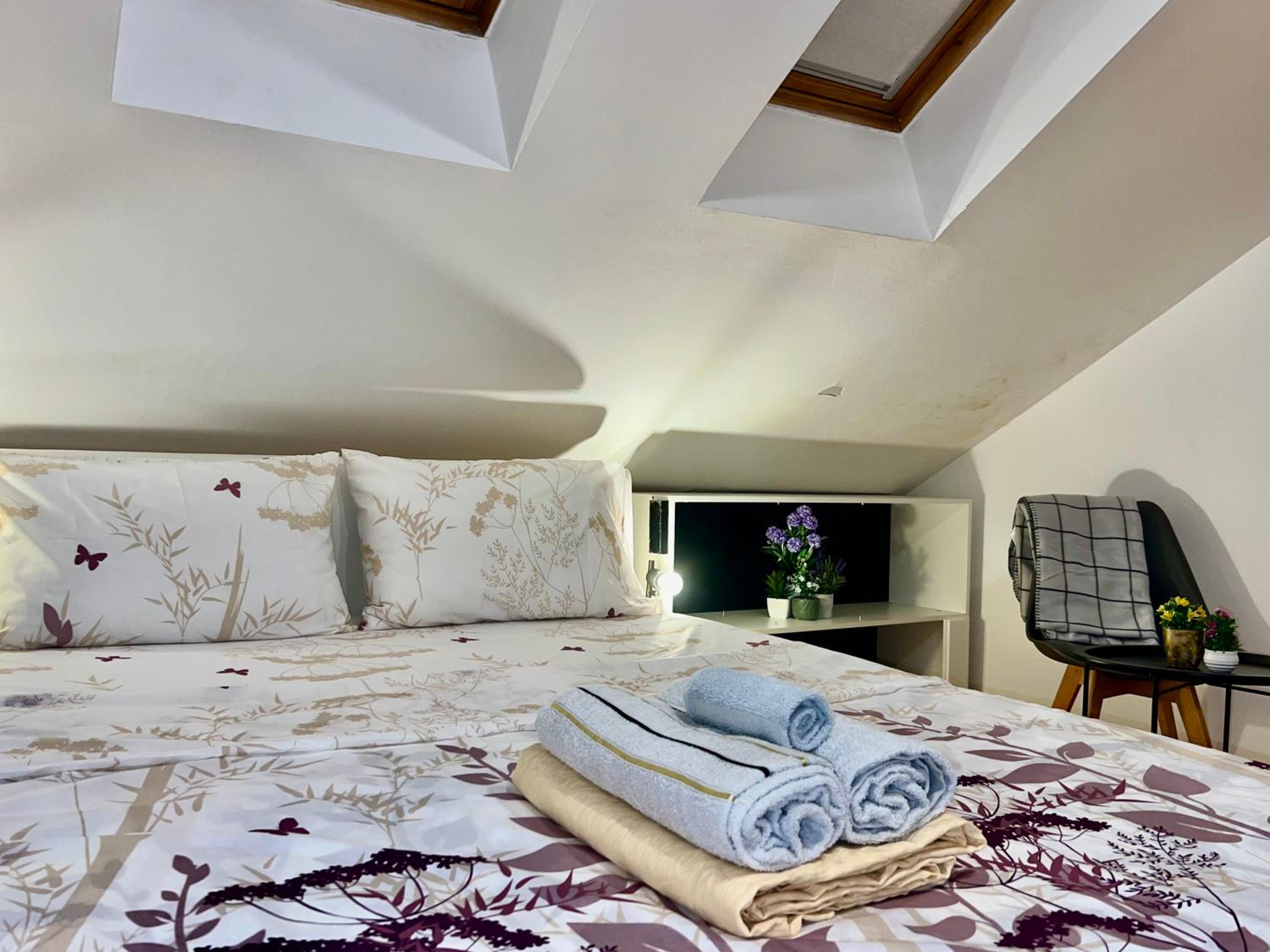 City Center One-Bedroom Loft Apartment