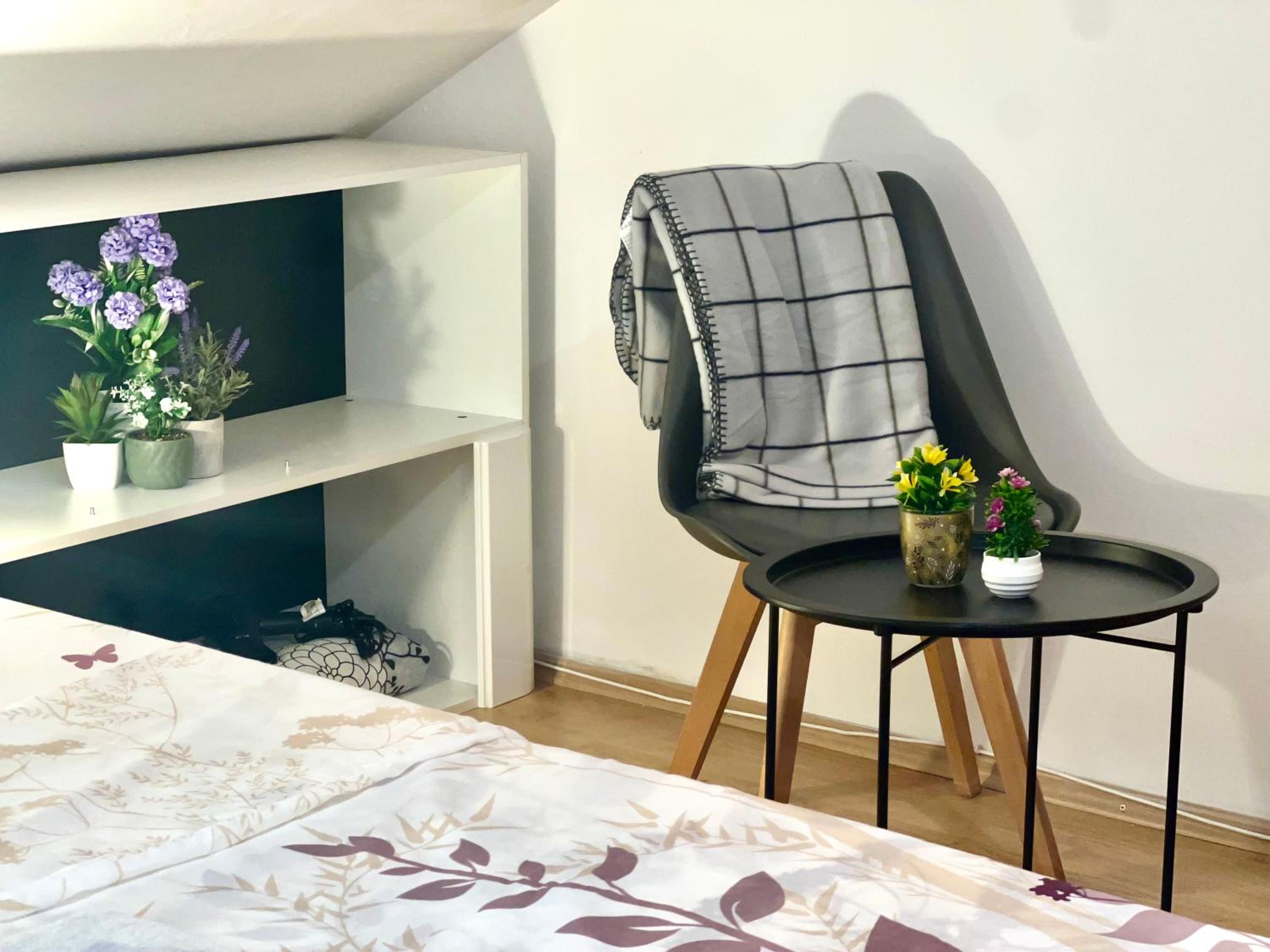 City Center One-Bedroom Loft Apartment