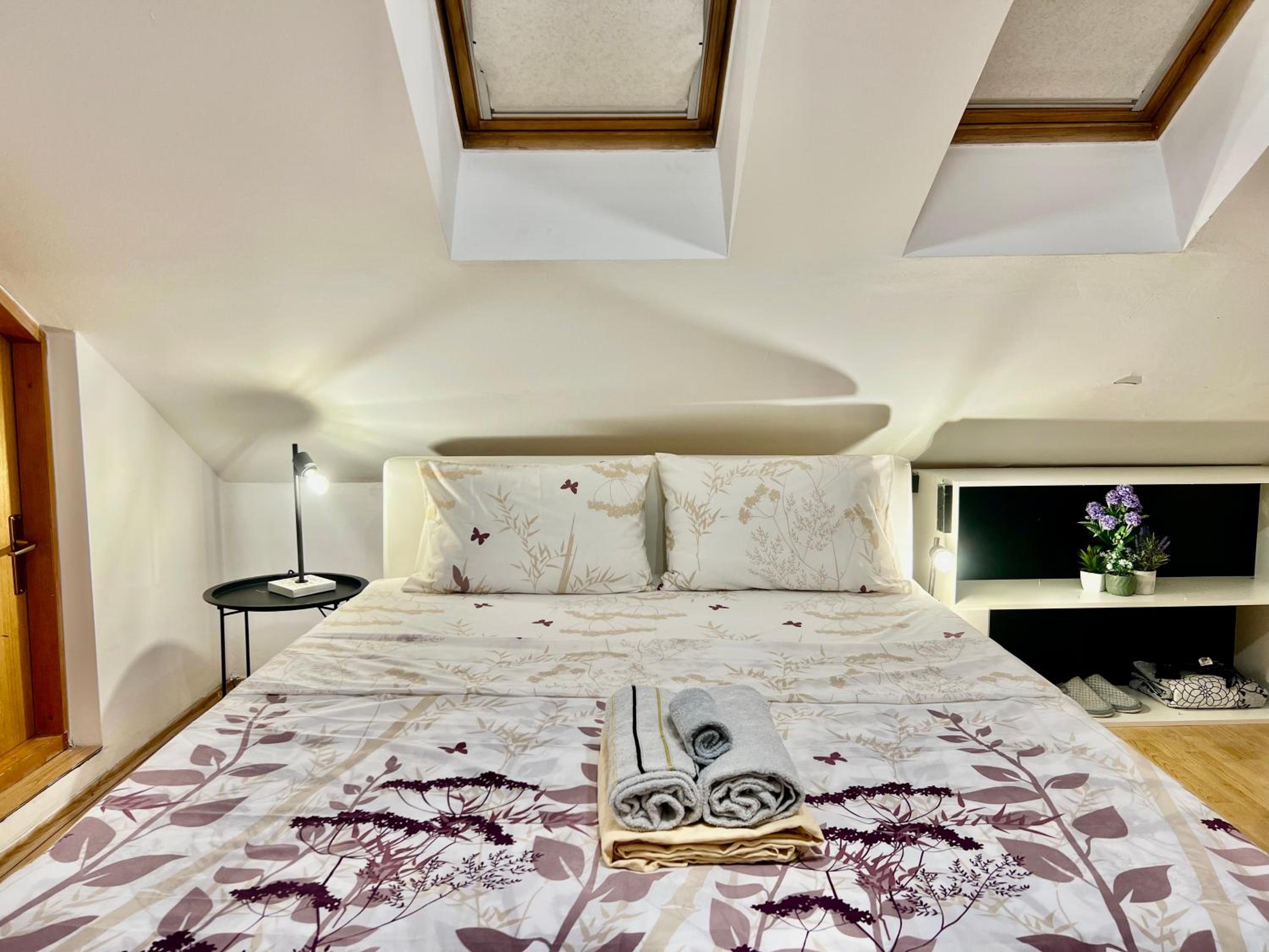 City Center One-Bedroom Loft Apartment