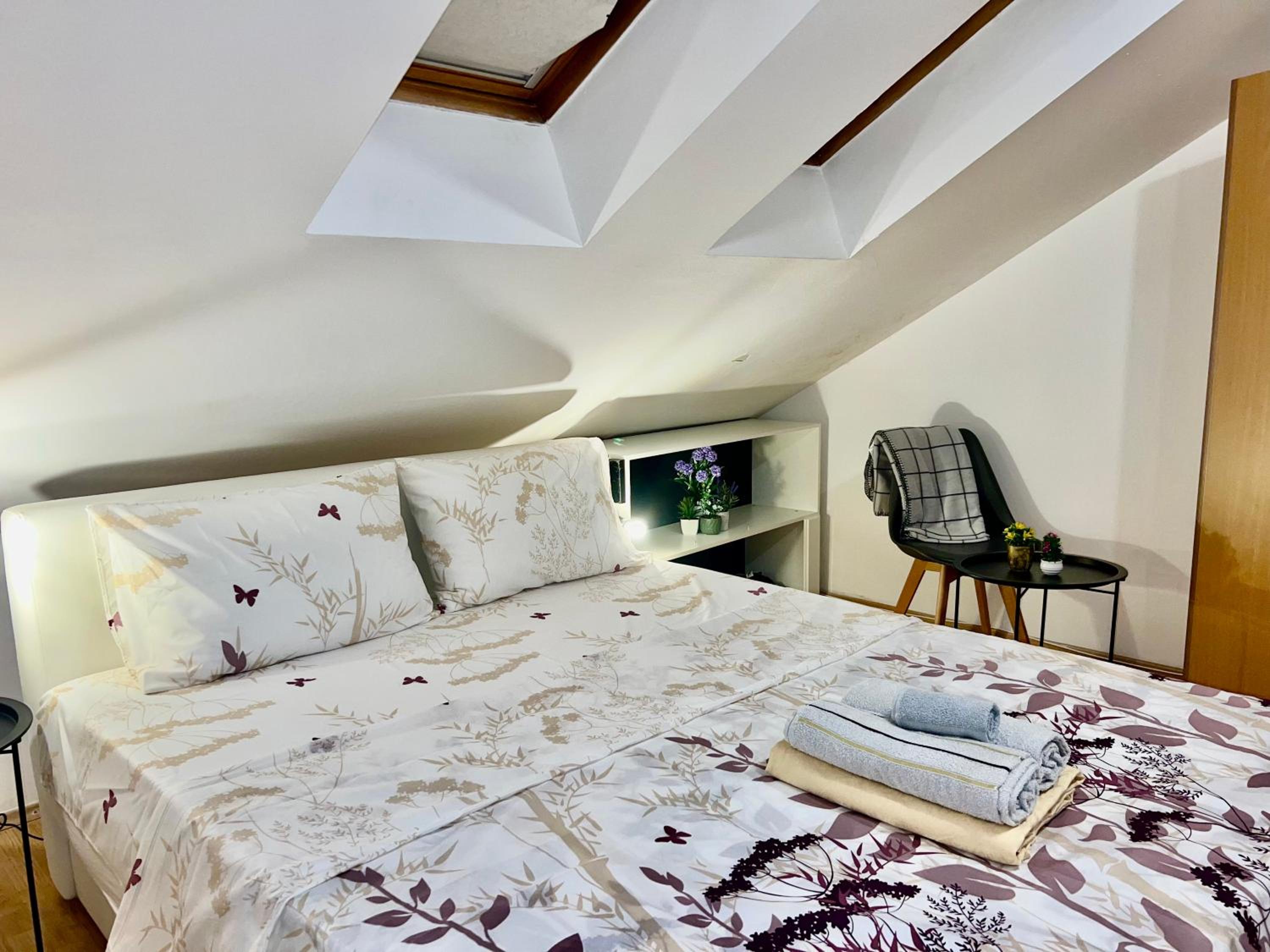 City Center One-Bedroom Loft Apartment