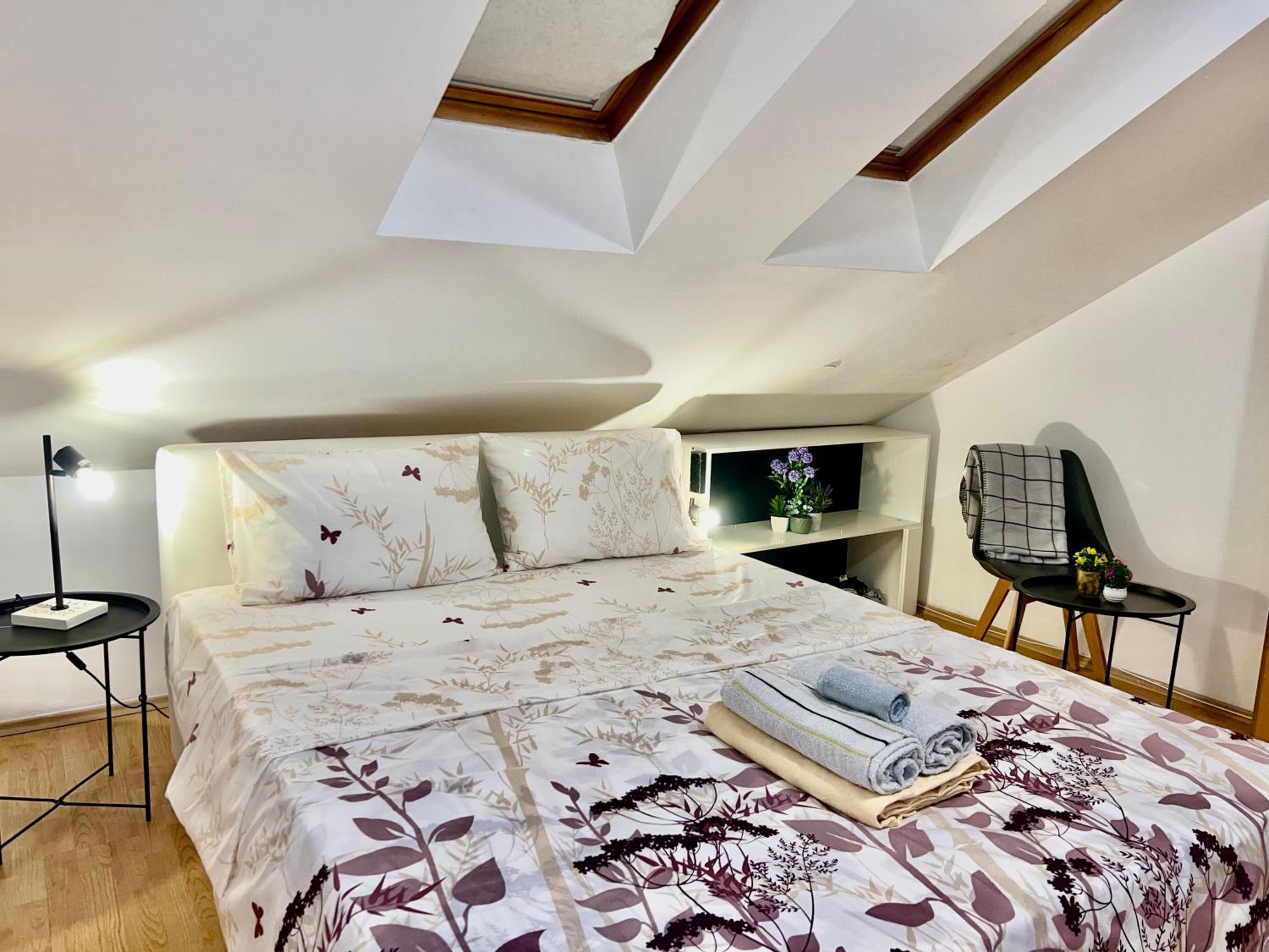 City Center One-Bedroom Loft Apartment