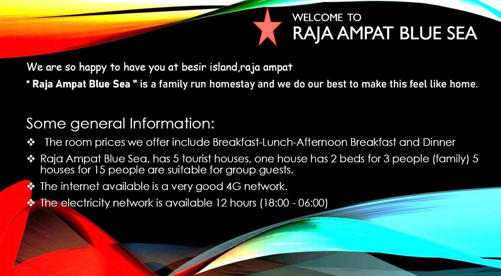 Raja Ampat Blue Sea