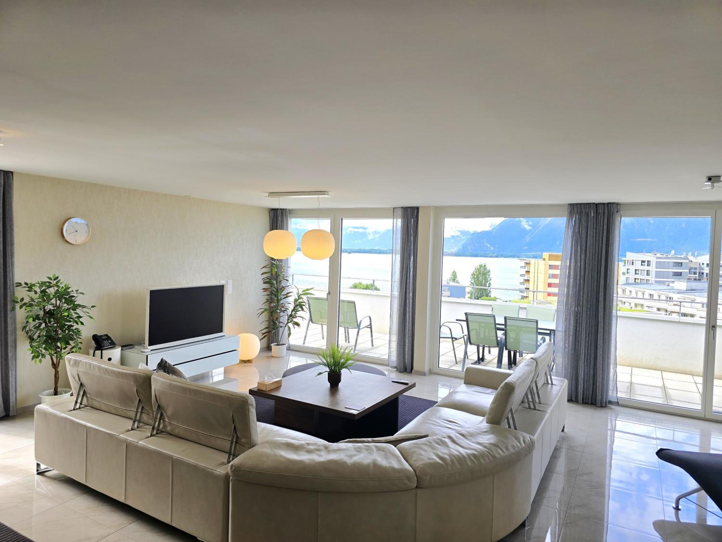 Montreux Four Bedroom Penthouse by Swiss Hotel Apartments