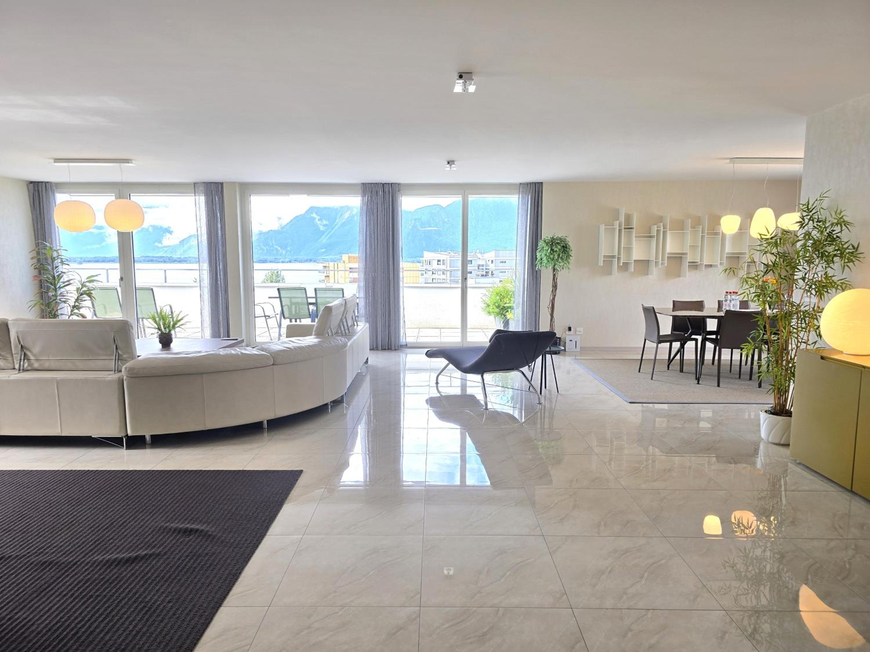 Montreux Four Bedroom Penthouse by Swiss Hotel Apartments