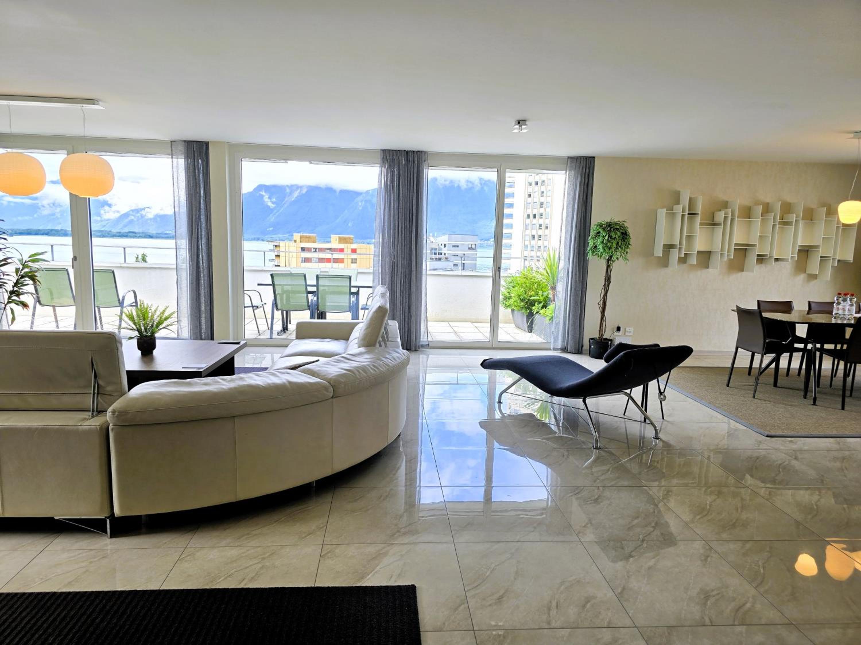 Montreux Four Bedroom Penthouse by Swiss Hotel Apartments
