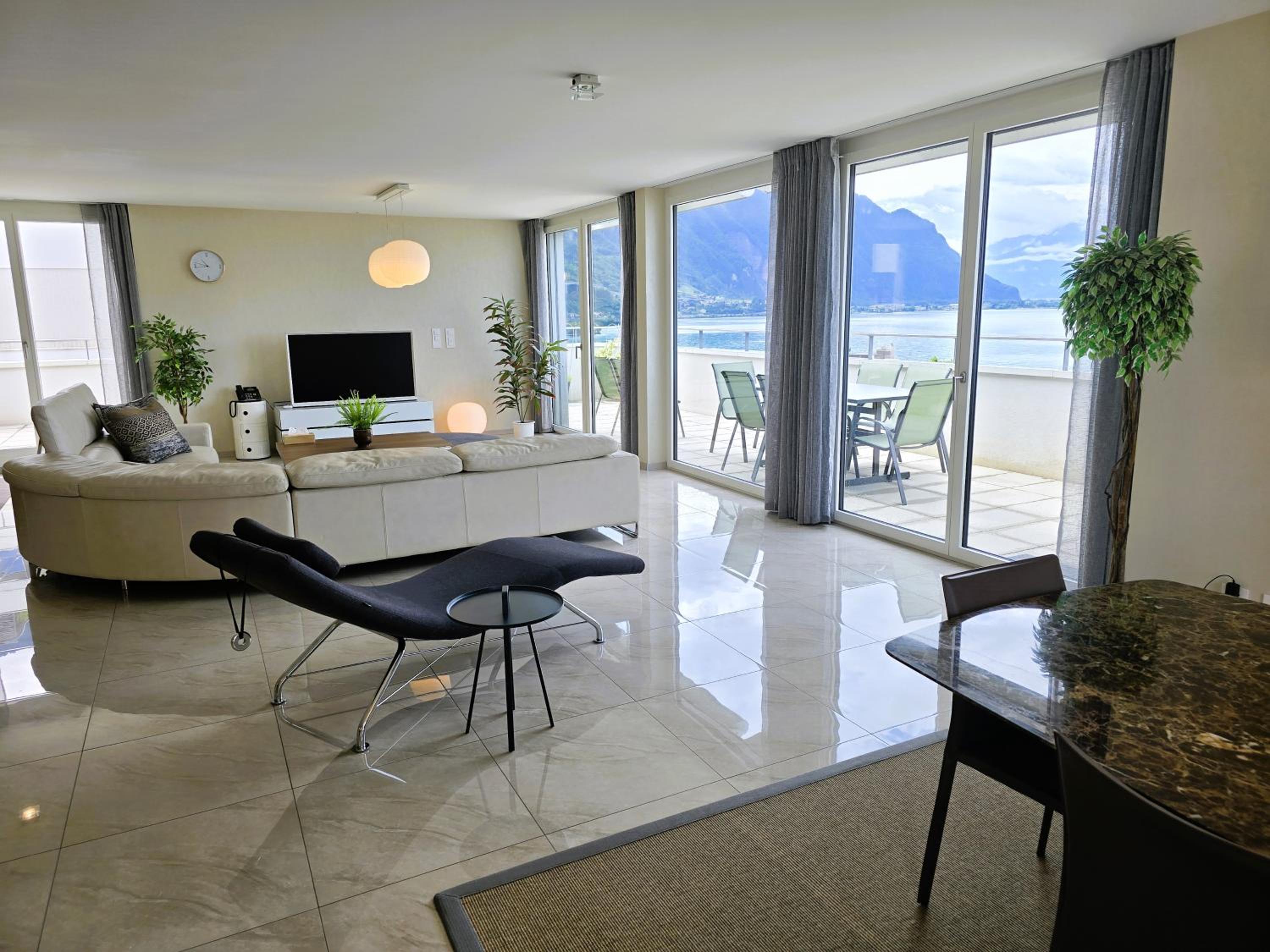 Montreux Four Bedroom Penthouse by Swiss Hotel Apartments