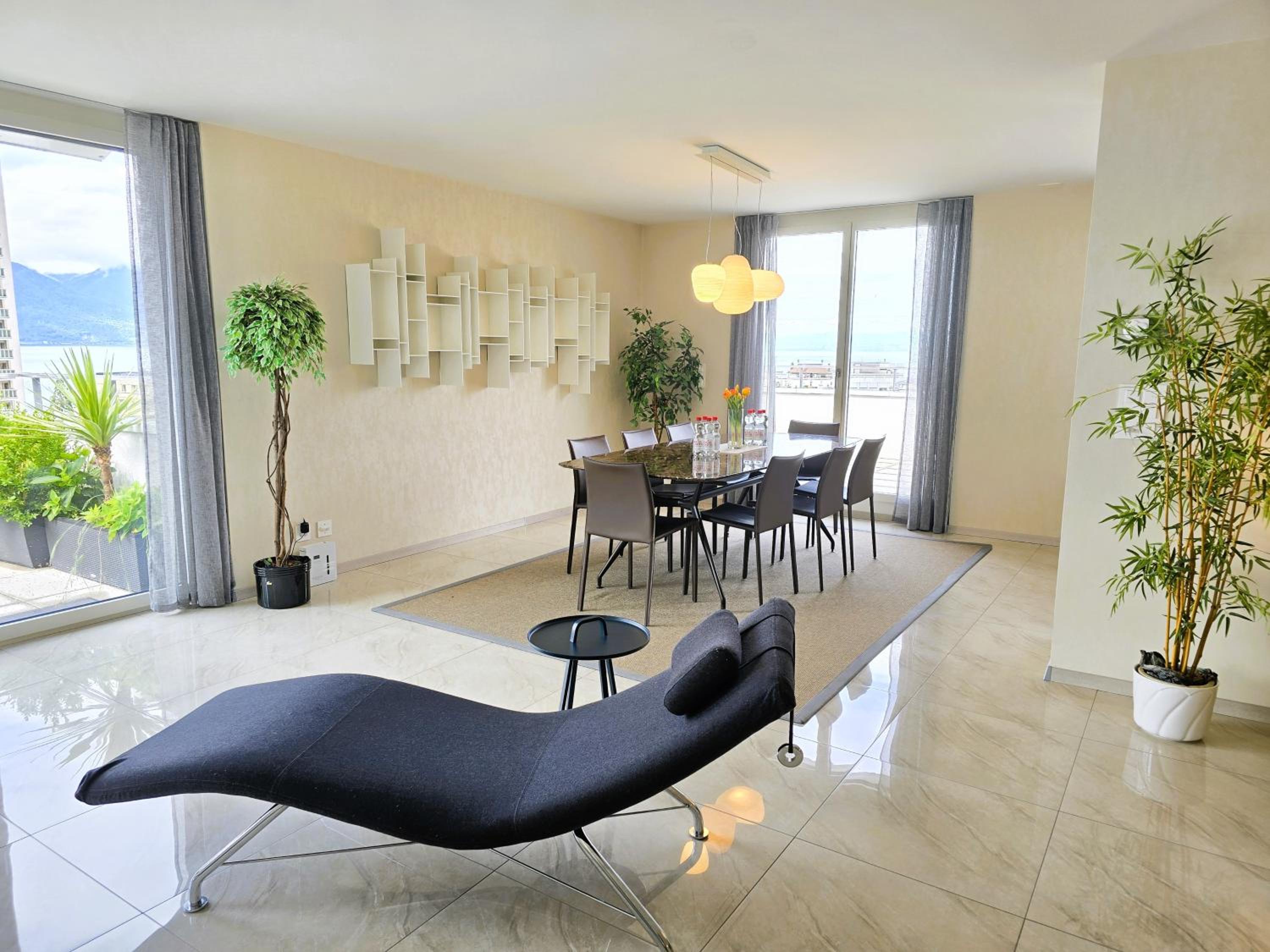 Montreux Four Bedroom Penthouse by Swiss Hotel Apartments