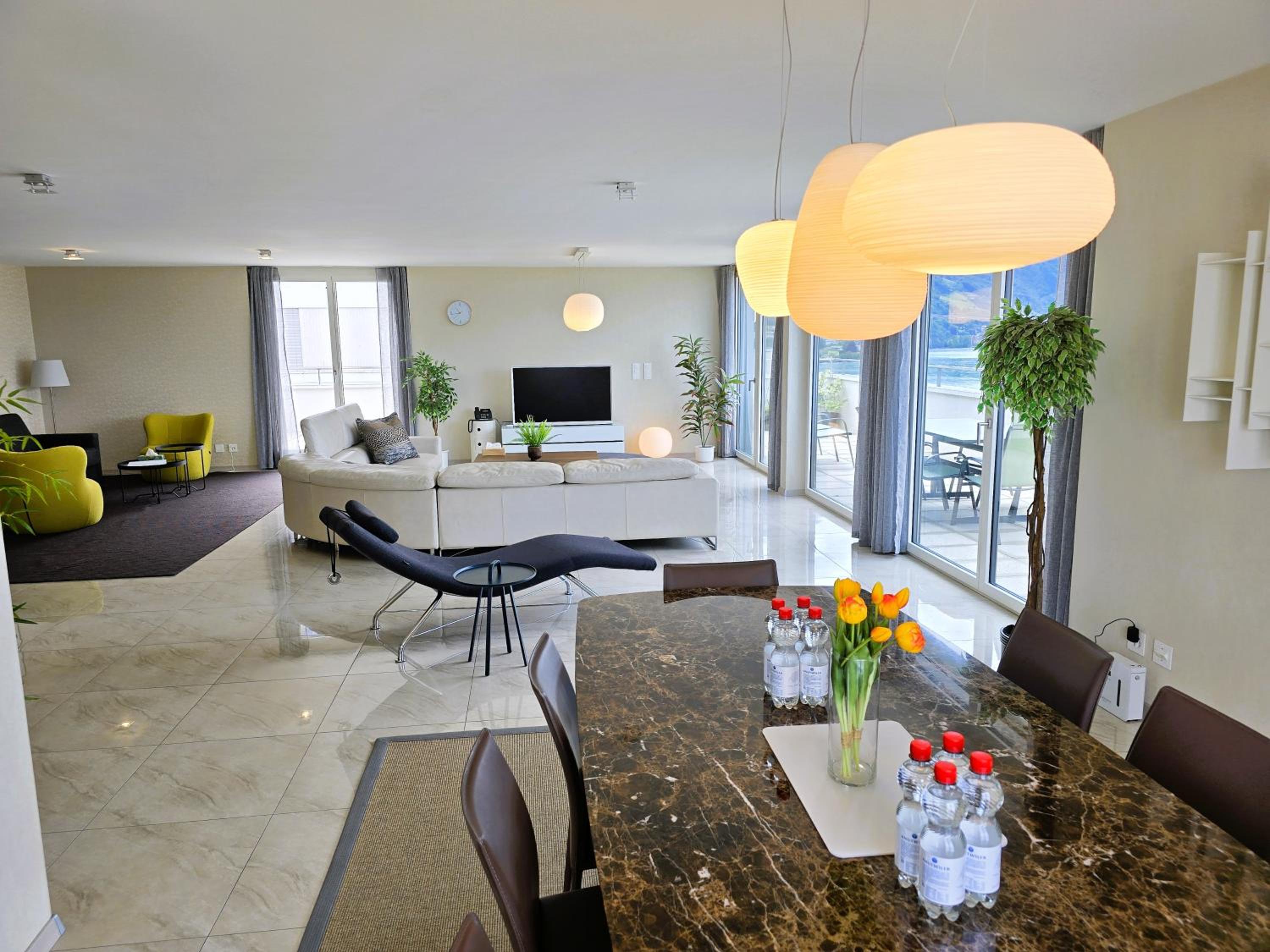 Montreux Four Bedroom Penthouse by Swiss Hotel Apartments