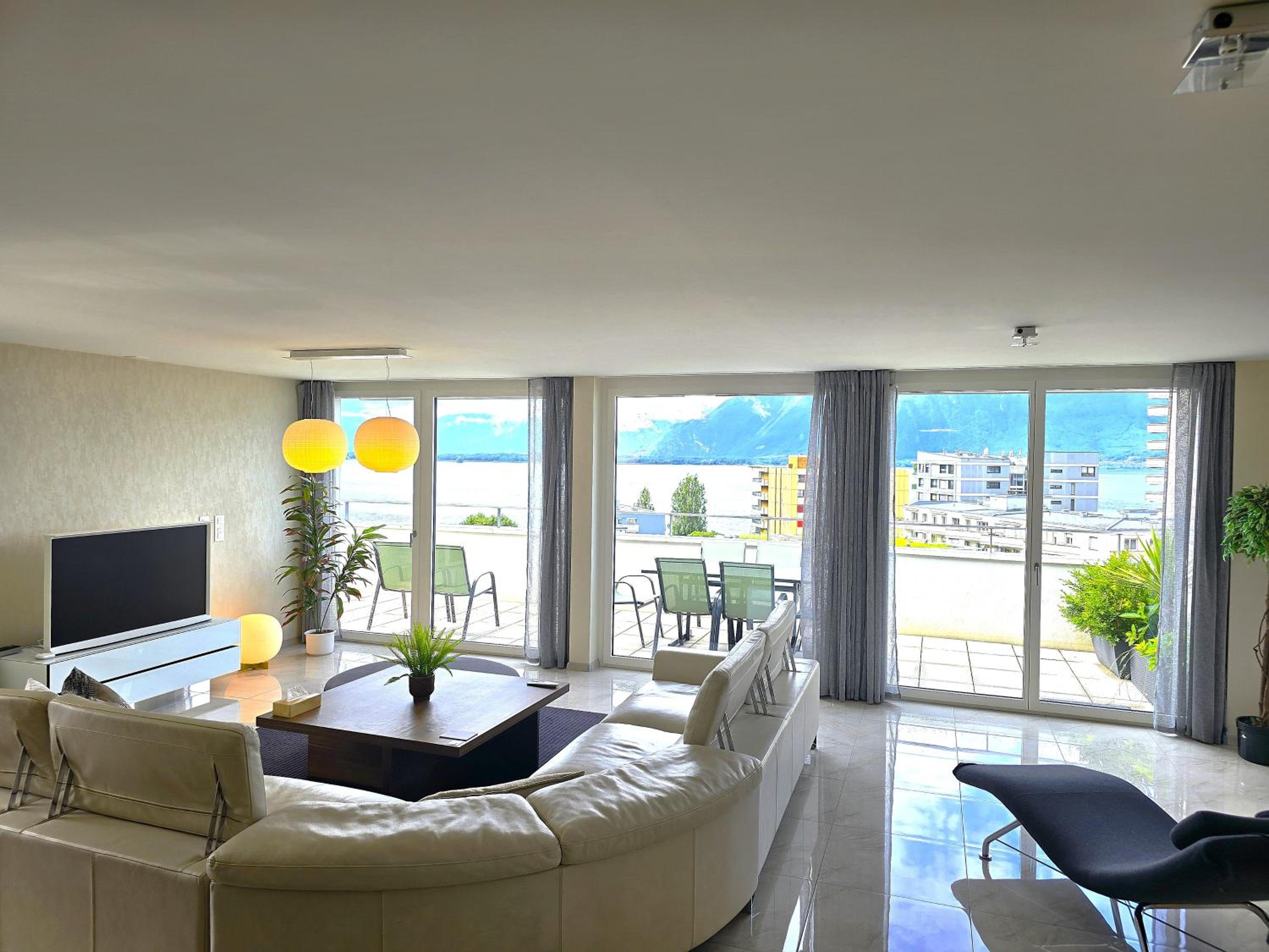 Montreux Four Bedroom Penthouse by Swiss Hotel Apartments