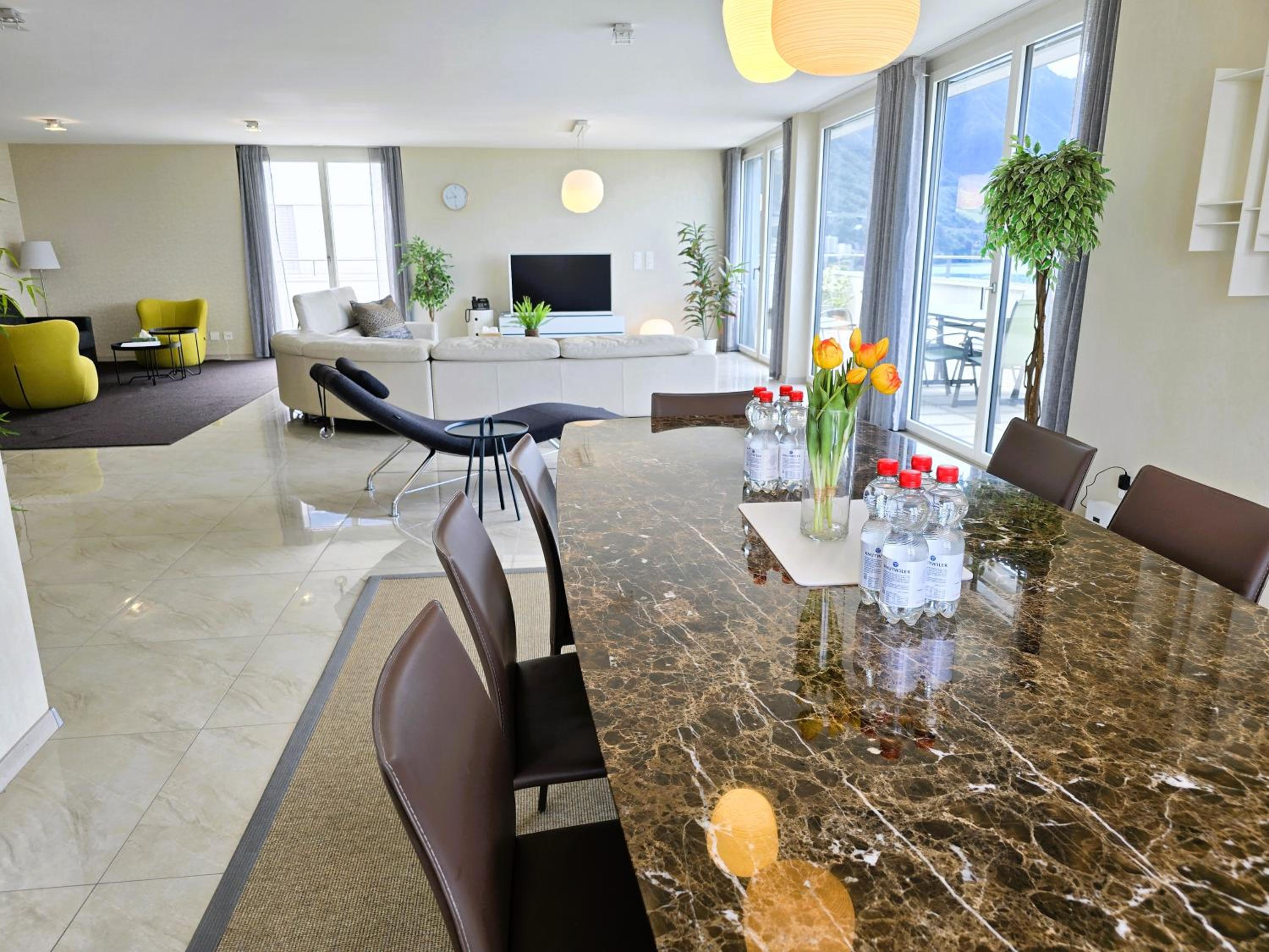 Montreux Four Bedroom Penthouse by Swiss Hotel Apartments