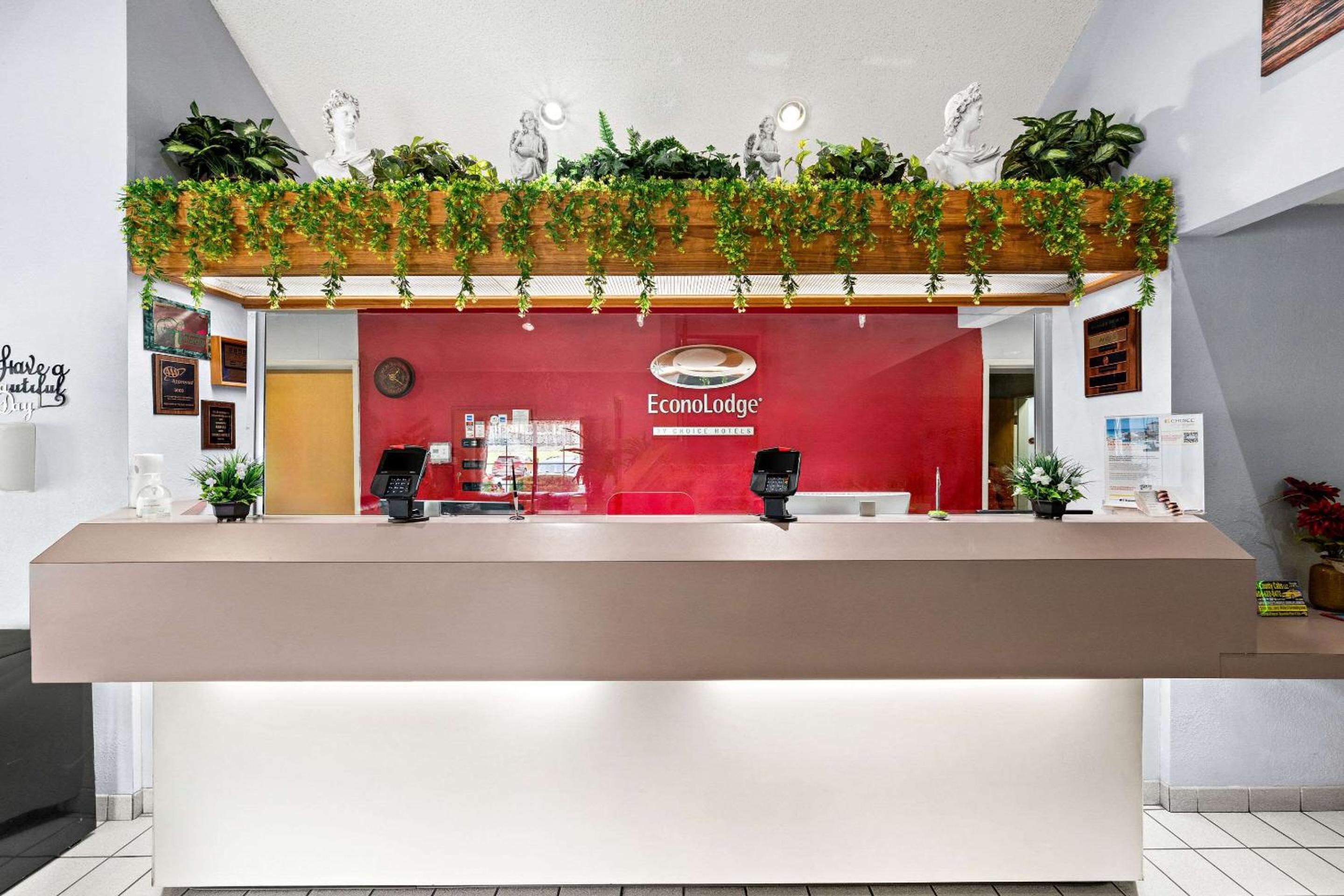 hotel reception