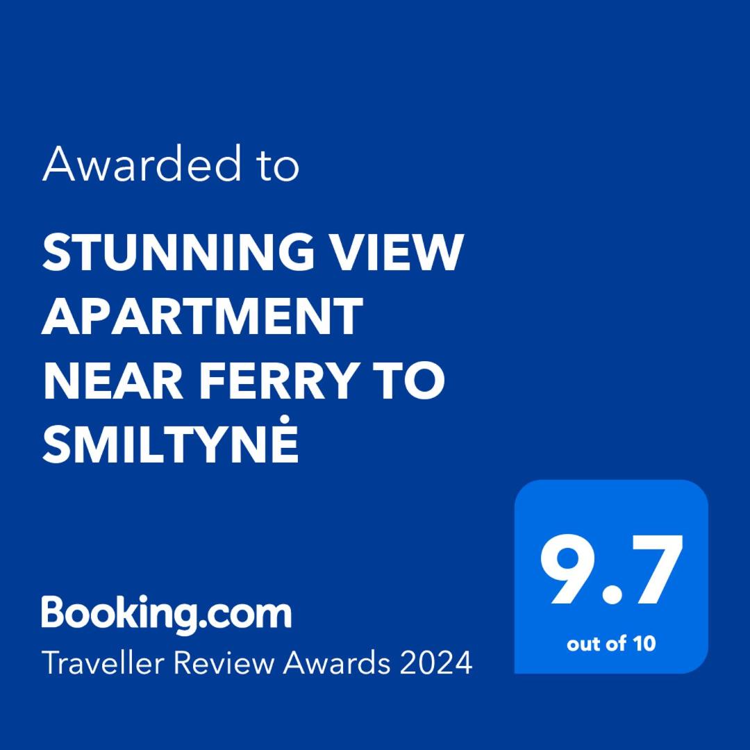 STUNNING VIEW APARTMENT NEAR FERRY TO SMILTYNĖ view 2