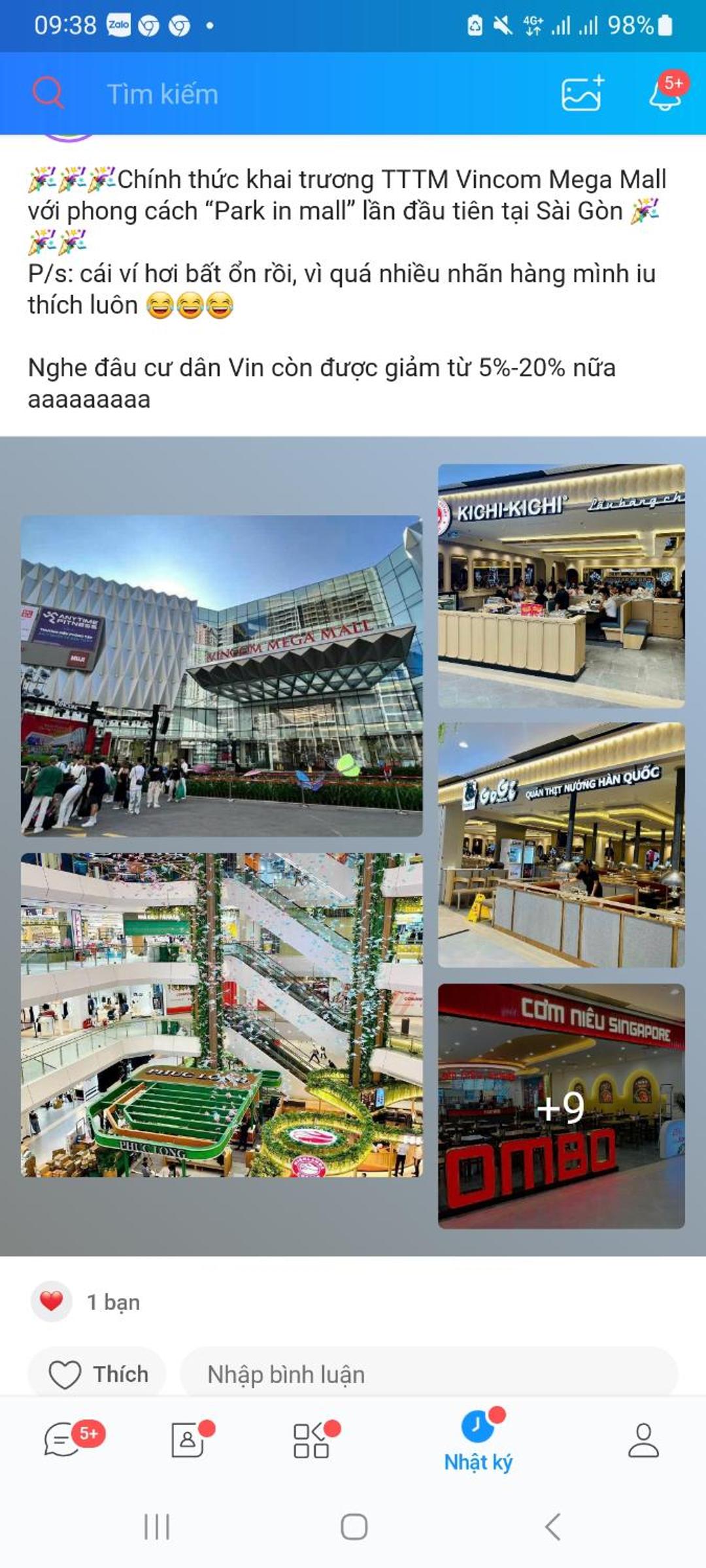 Căn hộ 1PN BS11 Vinhomes Grand Park view 3
