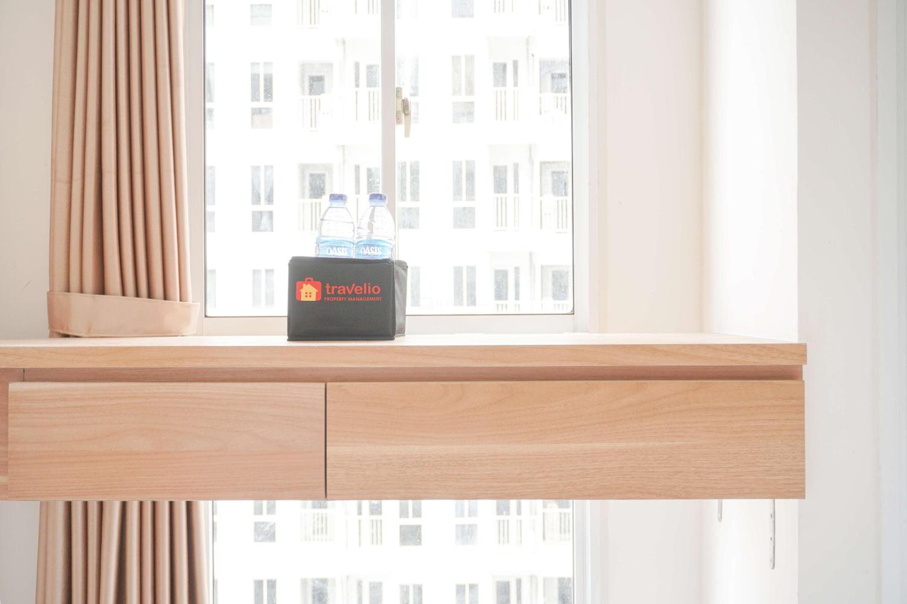 Pleasurable and Tidy Studio Tokyo Riverside PIK 2 Apartment By Travelio