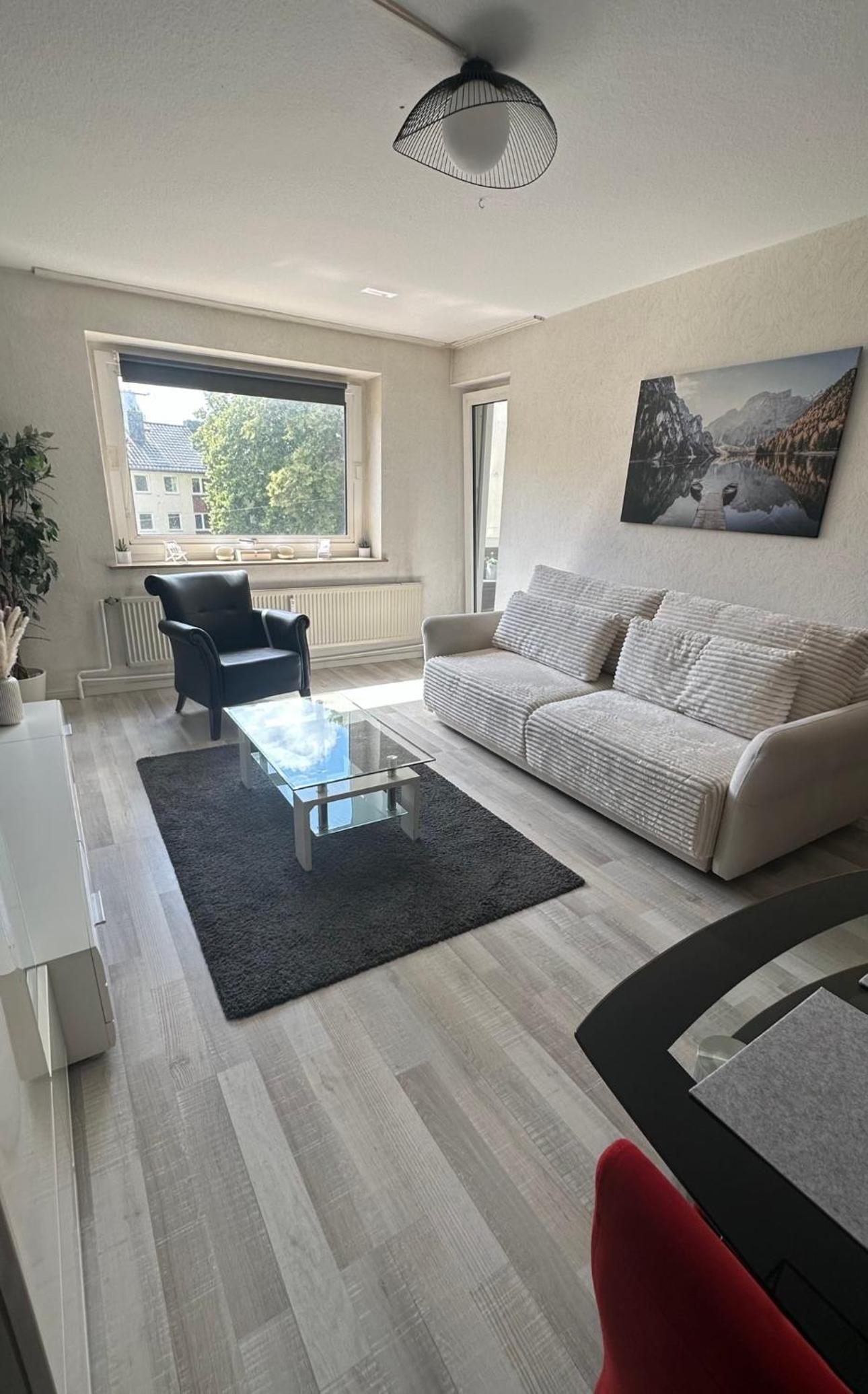FEWO am Deich 1 Zentral mit Stadtblick und Kontaktloser Check in