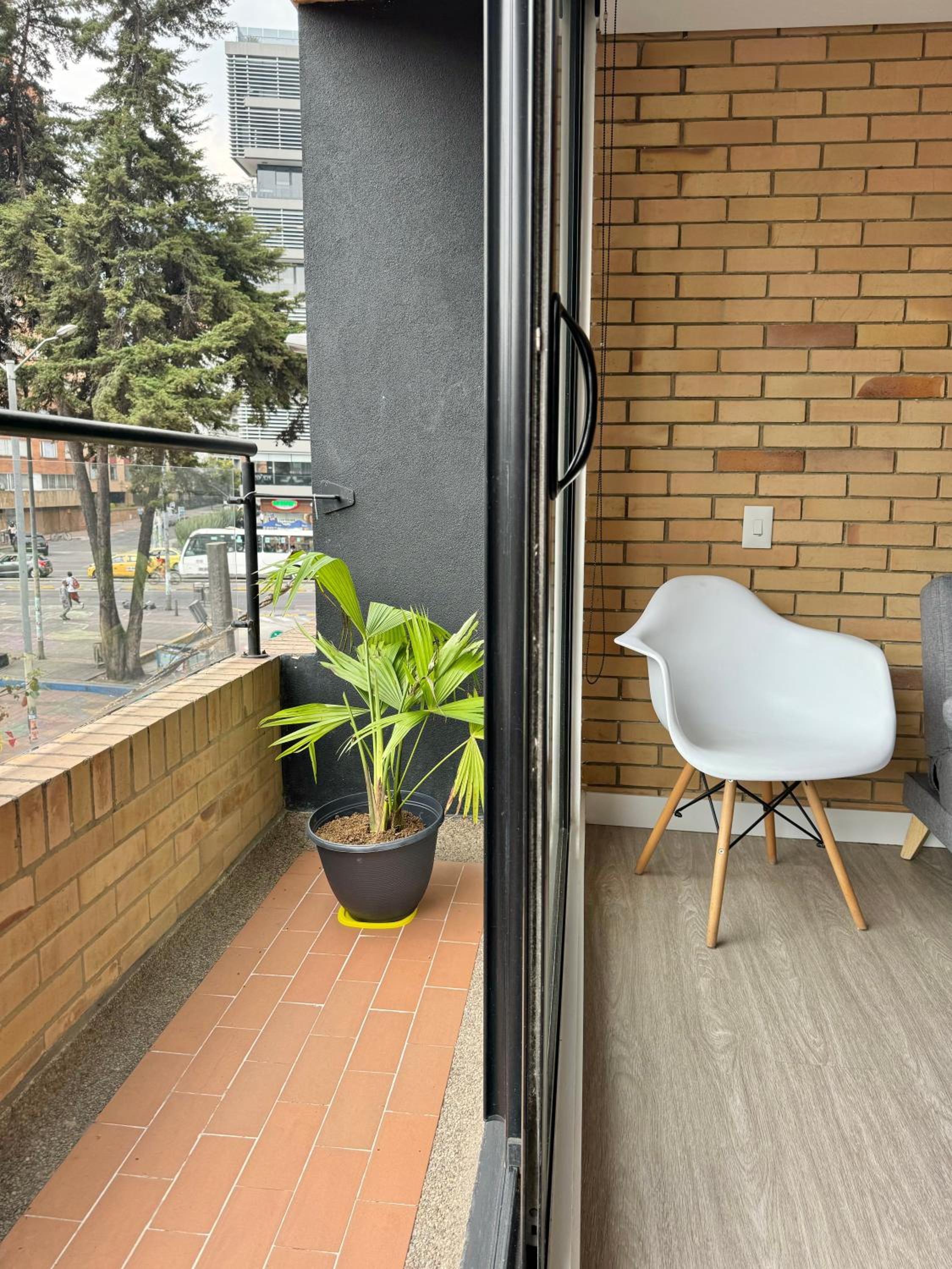 Balcón comodidad iluminación wifi Chapinero