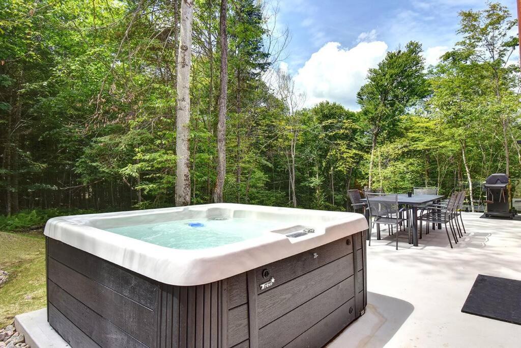 Modern Scandinavian Chalet with Jacuzzi, Pool, Lake