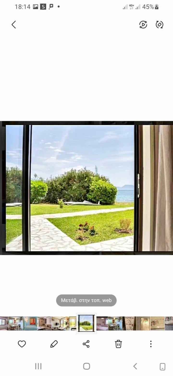 Lefkada Eli's amazing beach house view 5