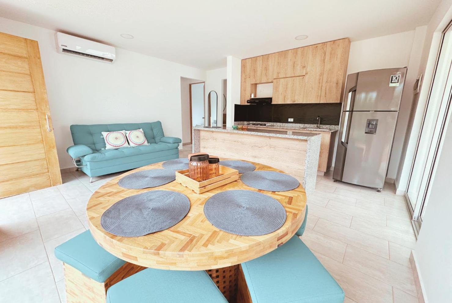 Cabaña 5 Playa Piso 1- Palmar De Los Vientos-San Bernardo del Viento