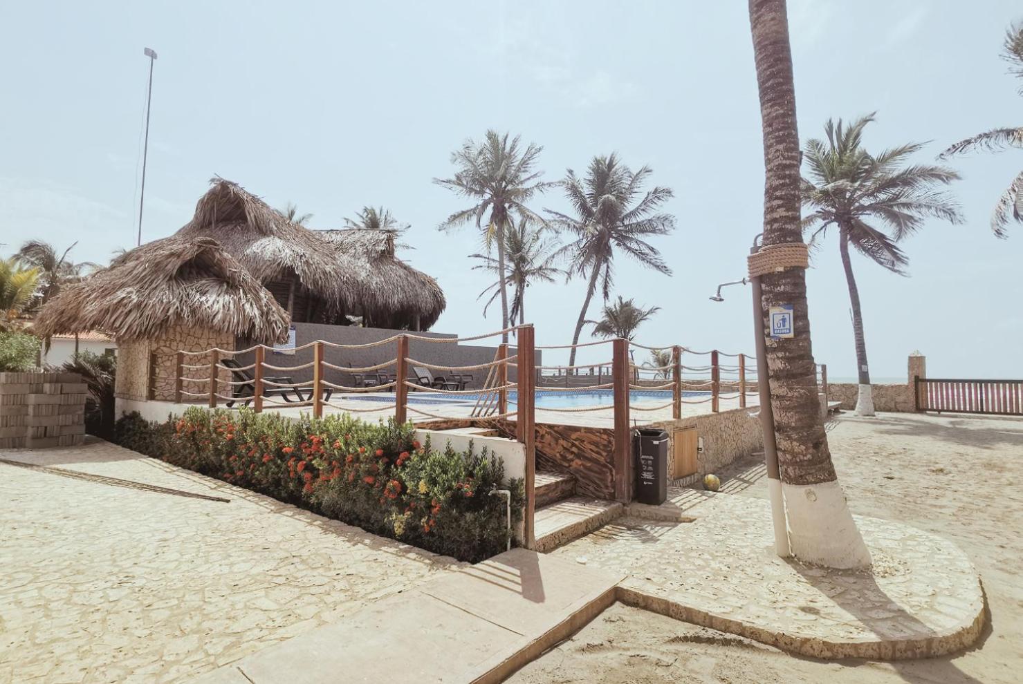 Cabaña 5 Playa Piso 1- Palmar De Los Vientos-San Bernardo del Viento