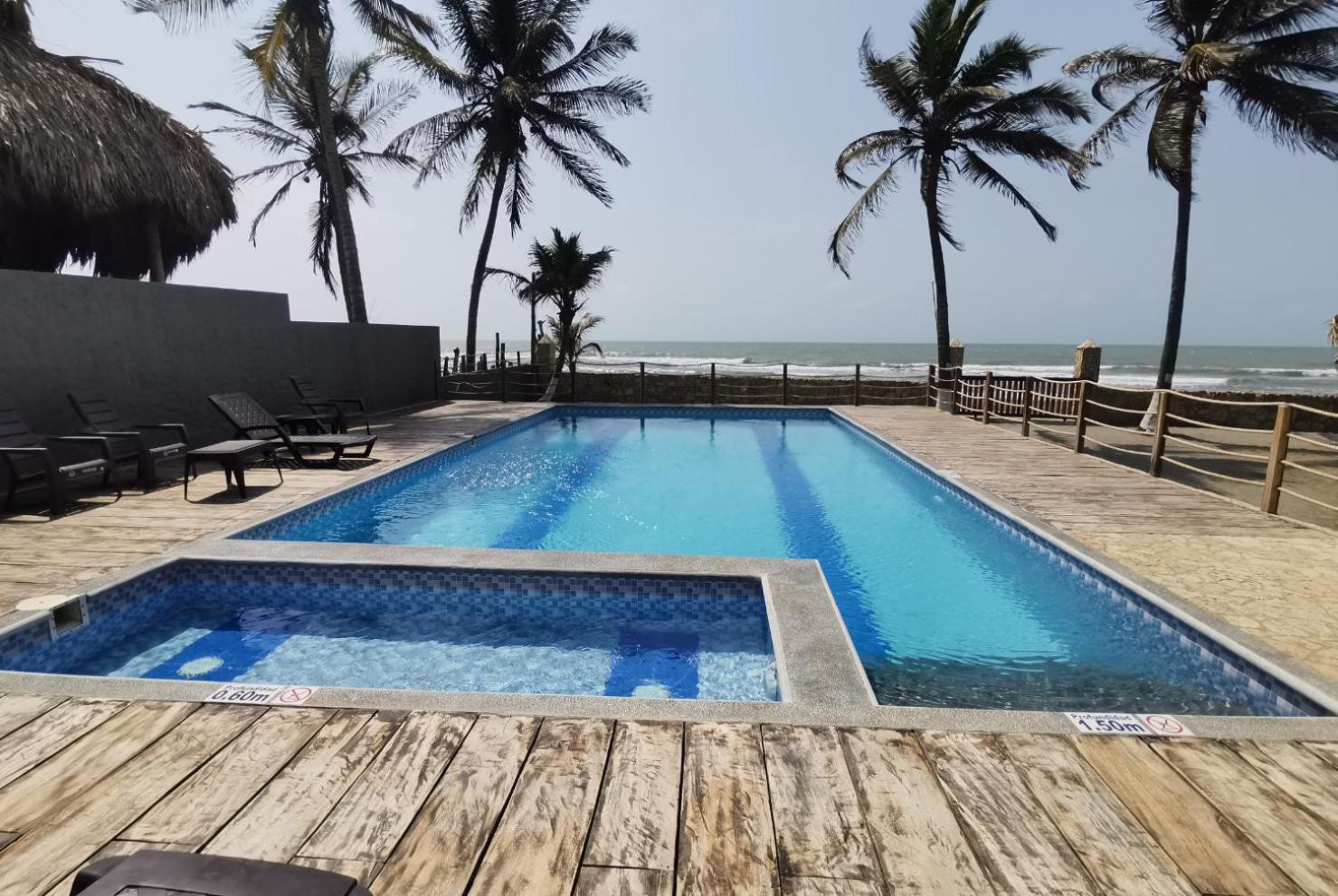 Cabaña 5 Playa Piso 1- Palmar De Los Vientos-San Bernardo del Viento