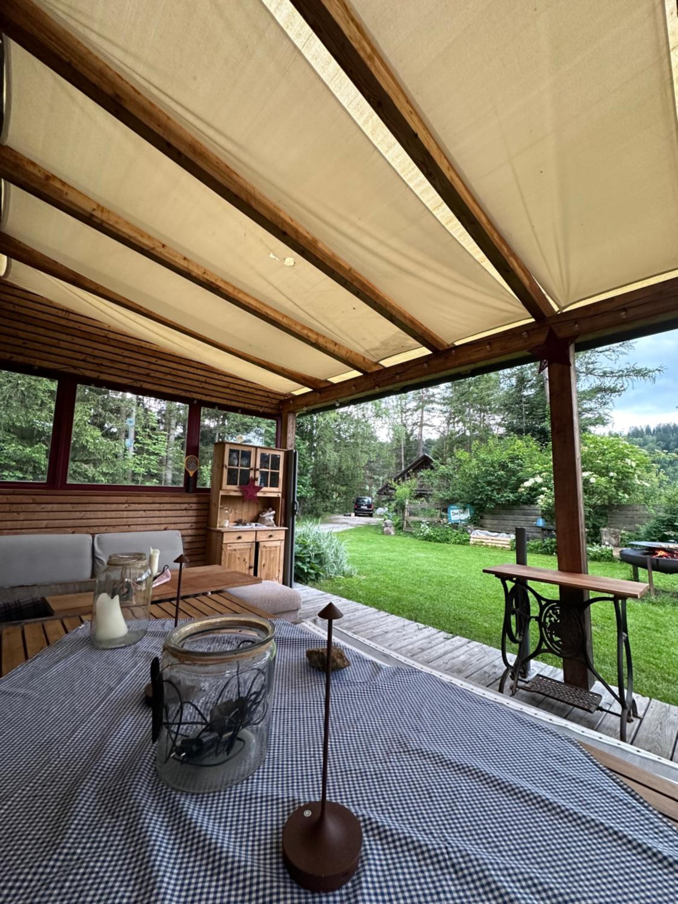 Ferienhaus im Wald