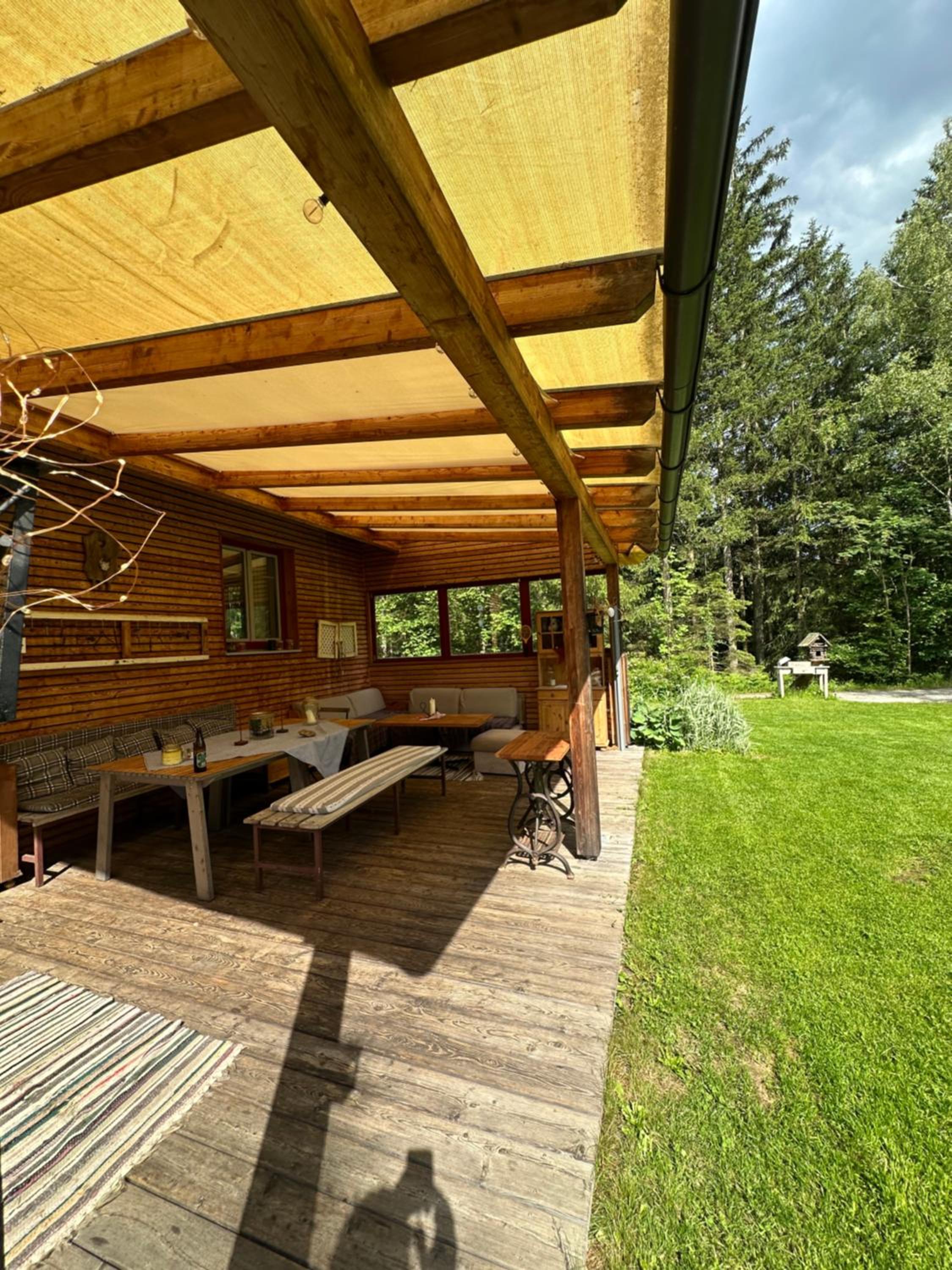 Ferienhaus im Wald