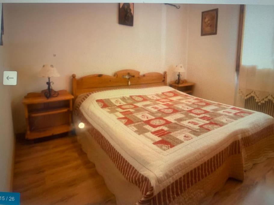Tirolese style apartment in Madonna di Campiglio, first floor view 4