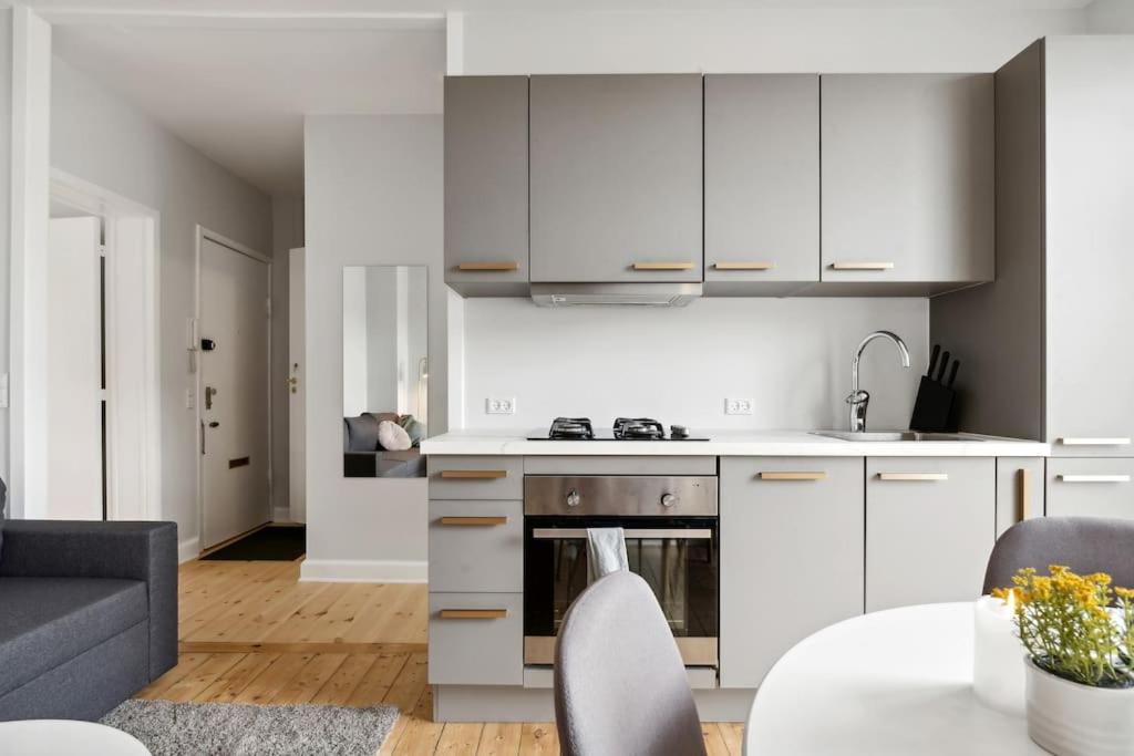 Bright apartment with balcony close to center city
