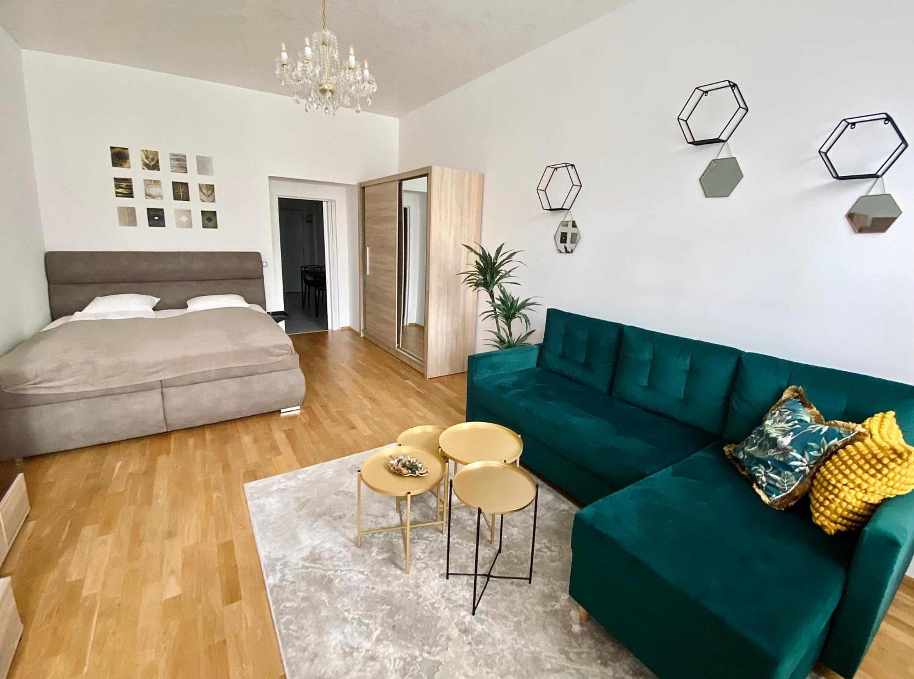 Stylish retreat in a lively area