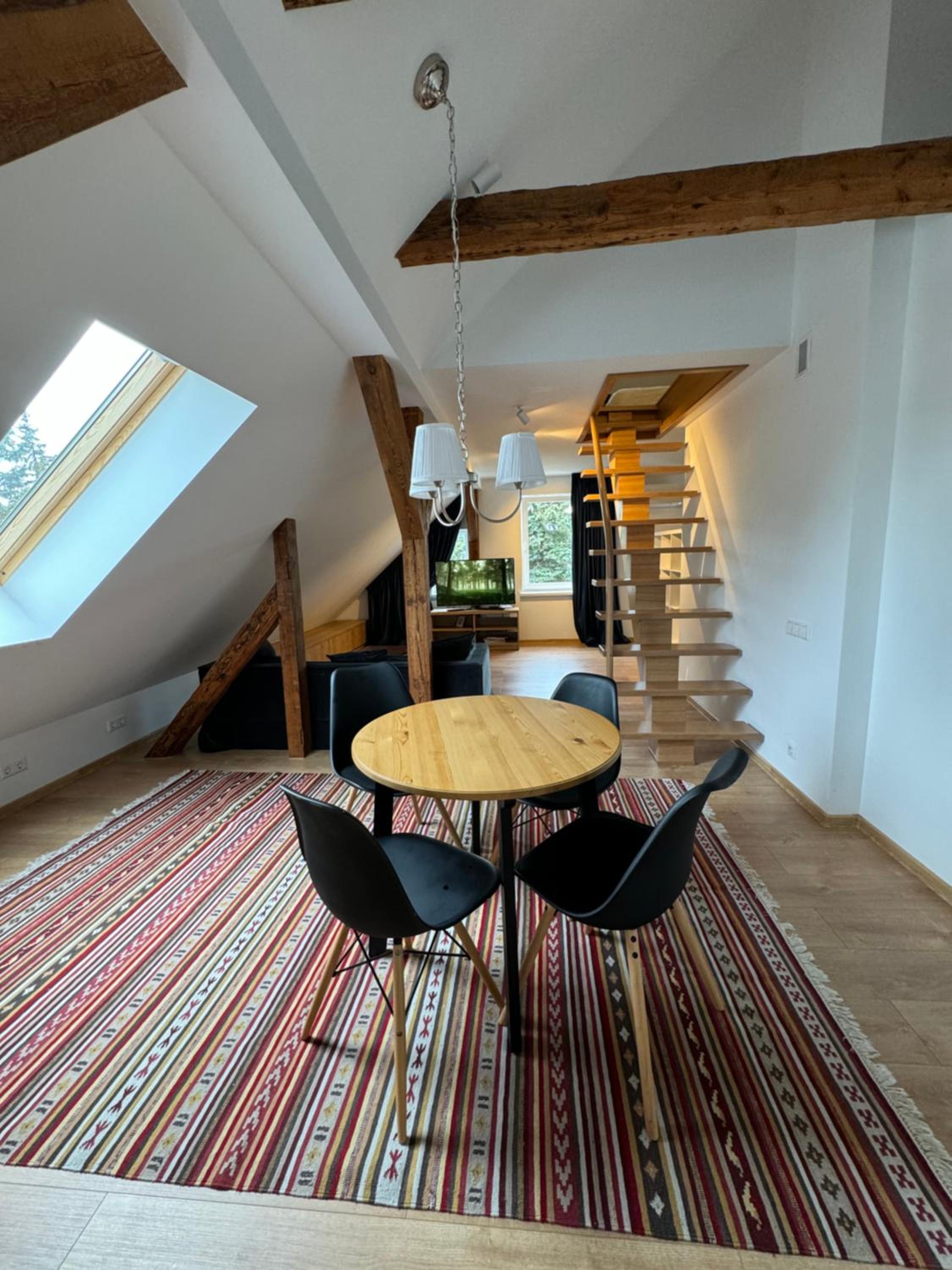 Studija Pusė Devynių, Self check-in, Big apartment, Free parking view 2