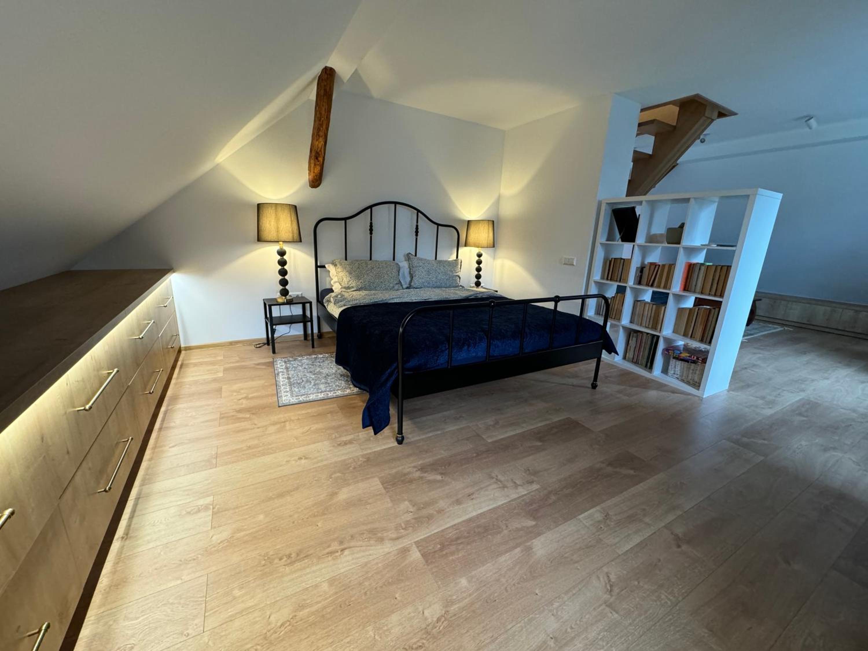 Studija Pusė Devynių, Self check-in, Big apartment, Free parking view 5