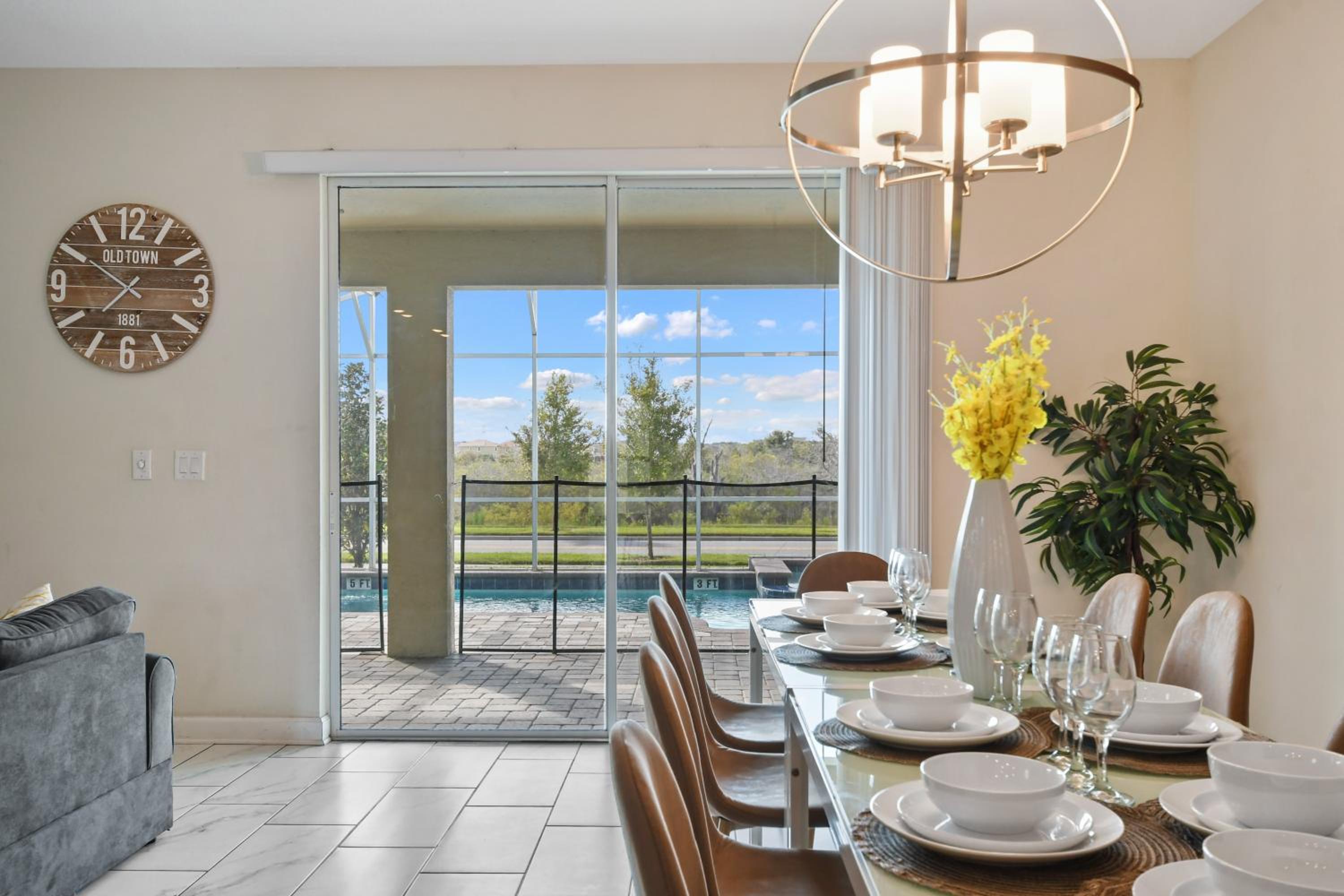 Champions Gate 8br Cozy Home With Pool Spa 8842