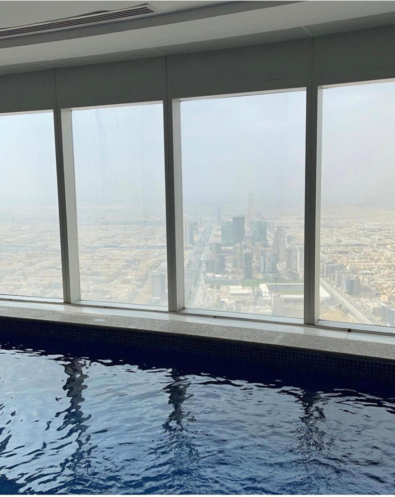 Riyadh skyline view suites Rafal Tower