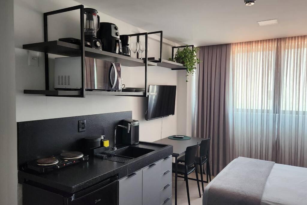 Studio Bessa 50m praia c/ piscina