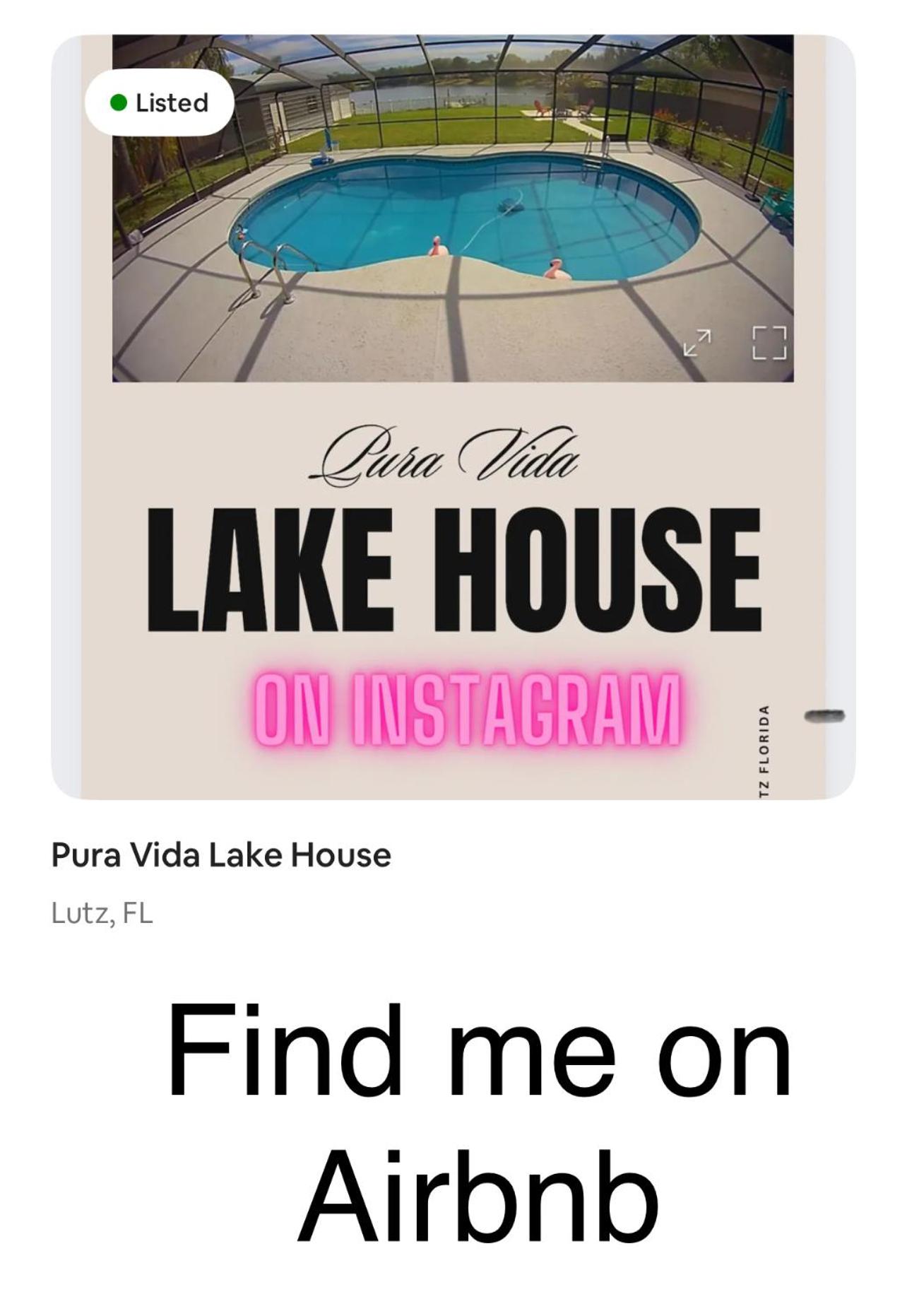 Tampa Vacations - Pura Vida Lake House - Property Image 2