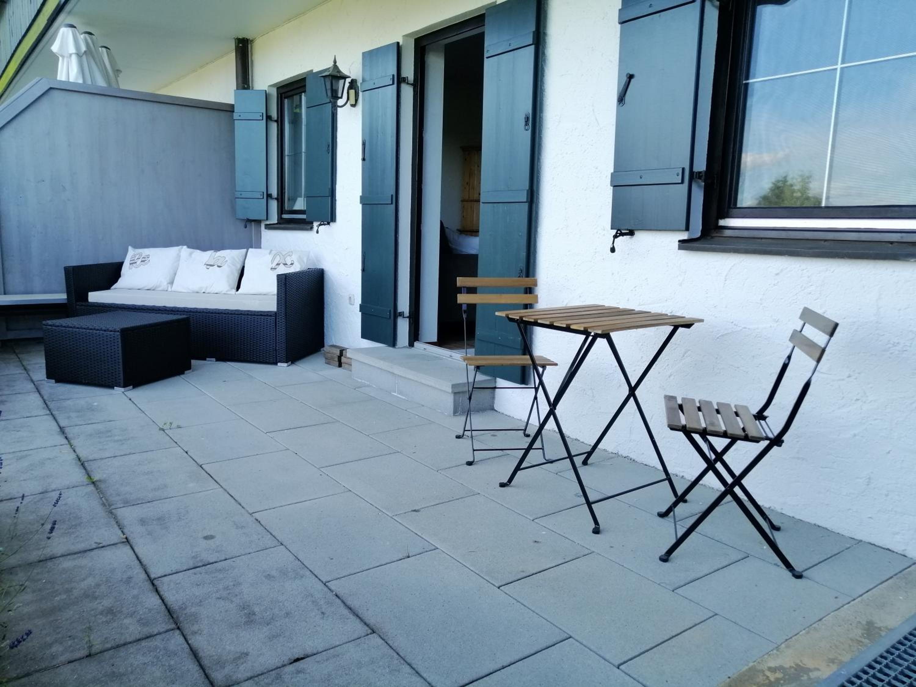 Ferienwohnung EG mit Bergblick